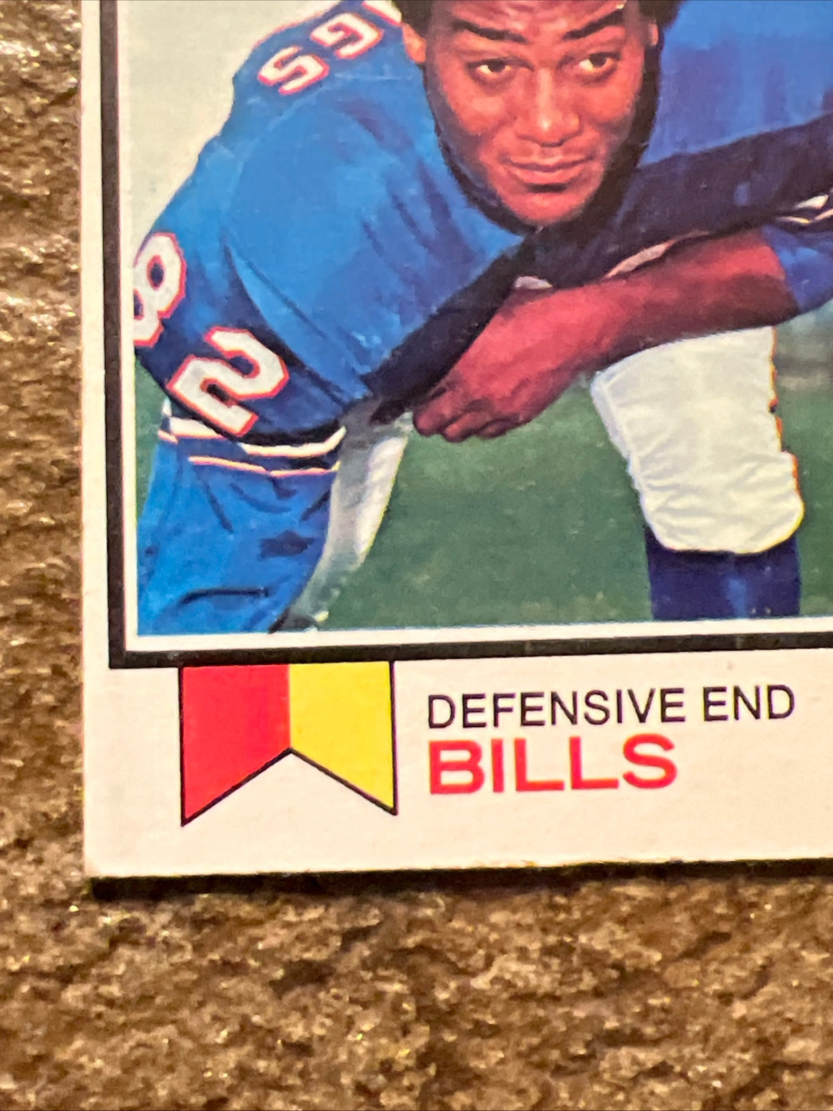 1973 Topps - Al Cowlings #16 (RC) NFL ROOKIE Card - Buffalo Bills