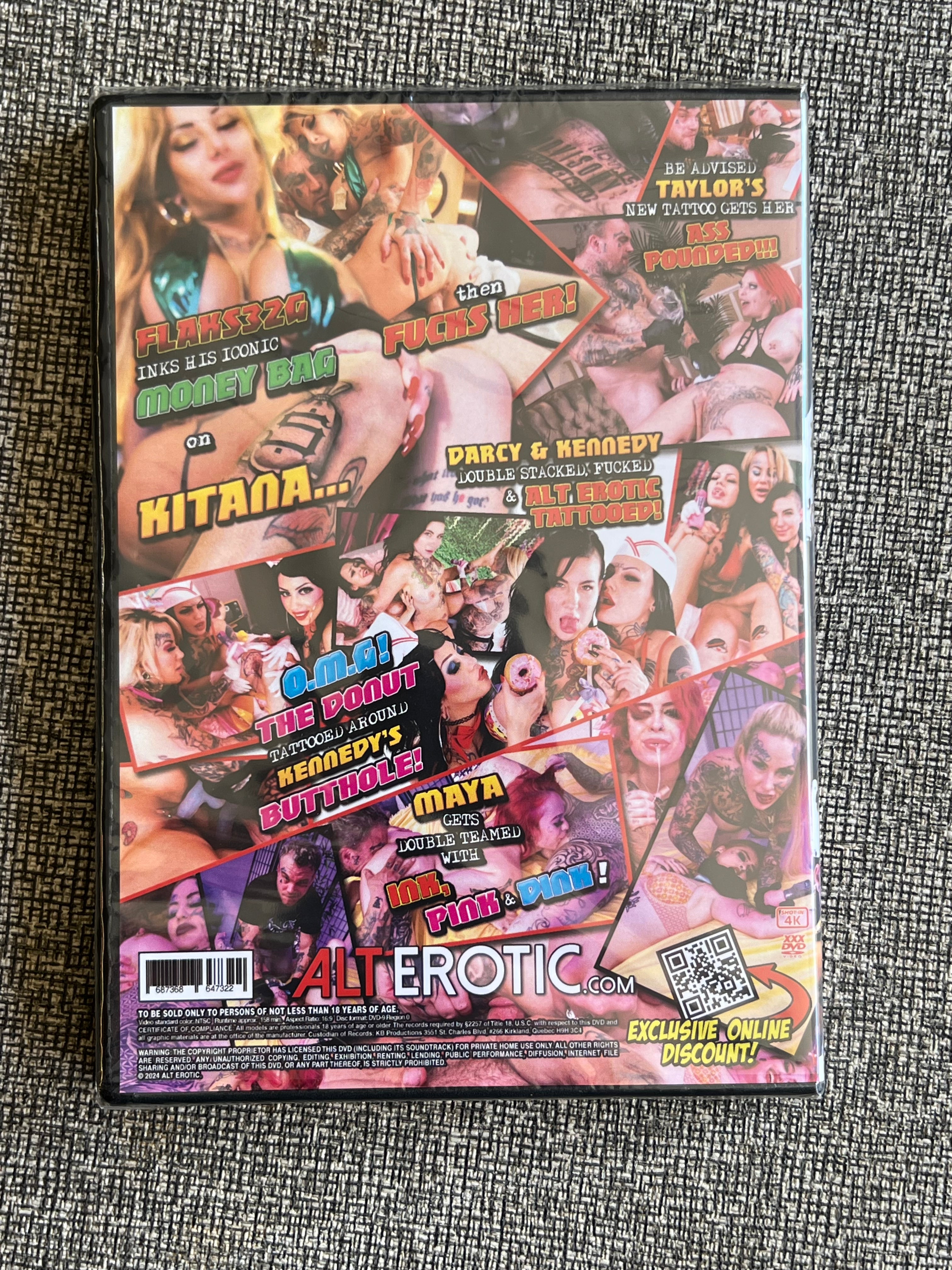 My Tattoo Girls 5 - DVD 2025 - Alt Erotic