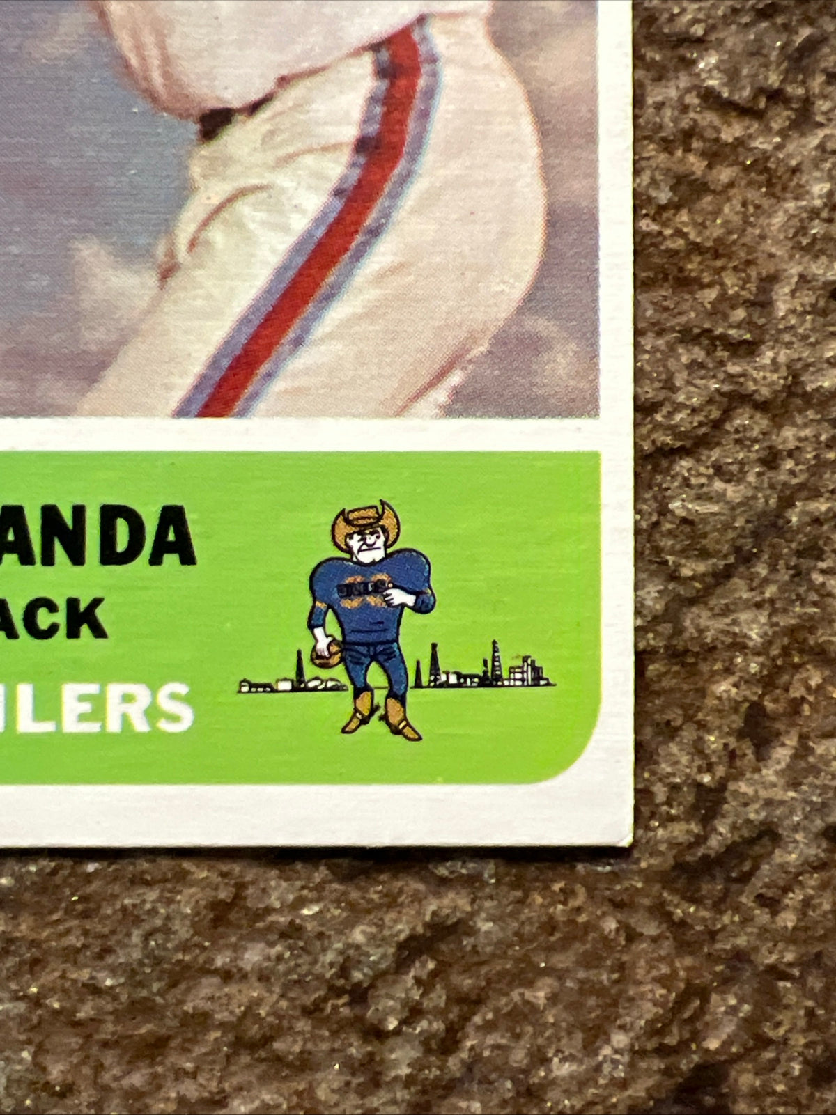 1962 Fleer - George Blanda #46 - NFL Houston Oilers Quarterback - Football Card