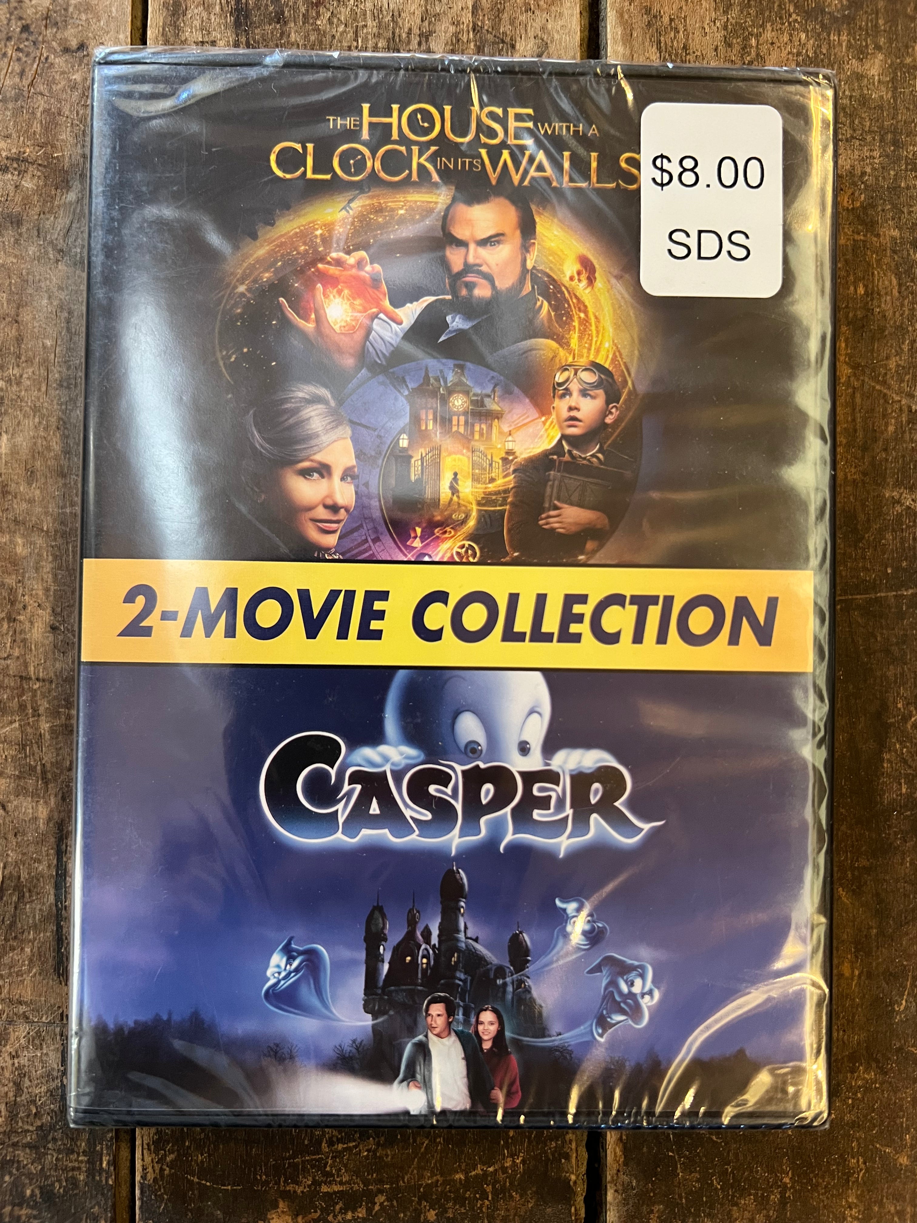 The House With A Clock In It’s Walls / Casper ( DVD 2 Movie Collection) New Sealed