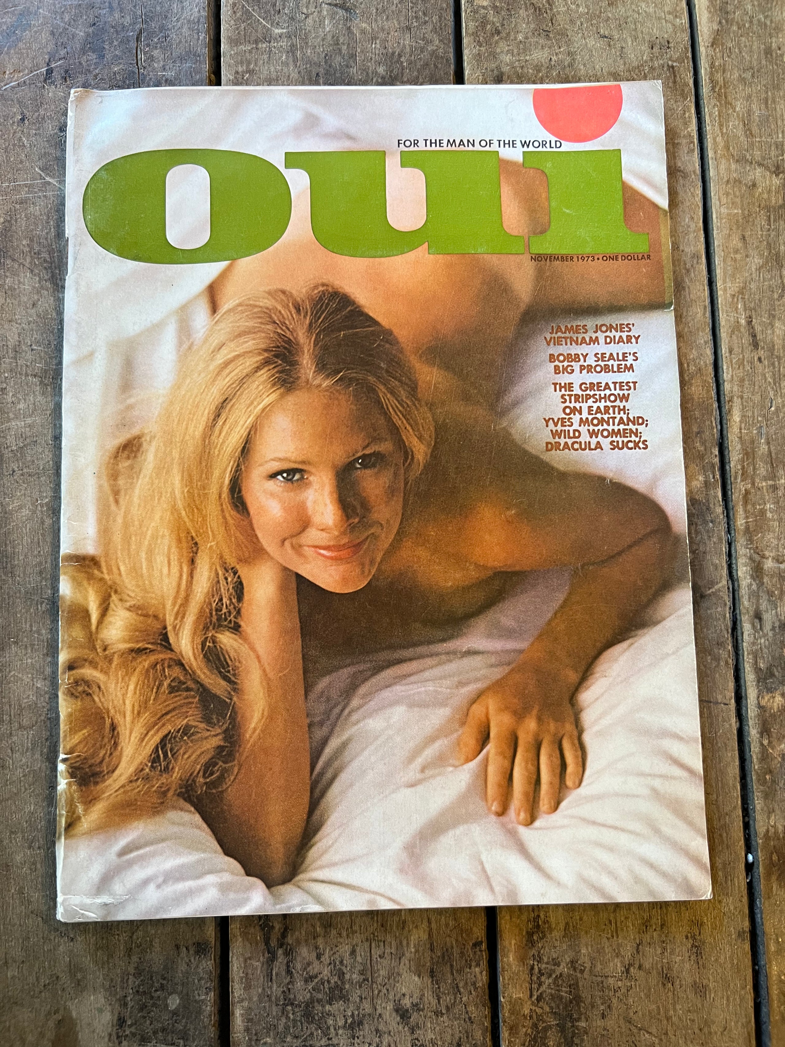 OUI Magazine “ For The Man of The World ” November 1973 Issue