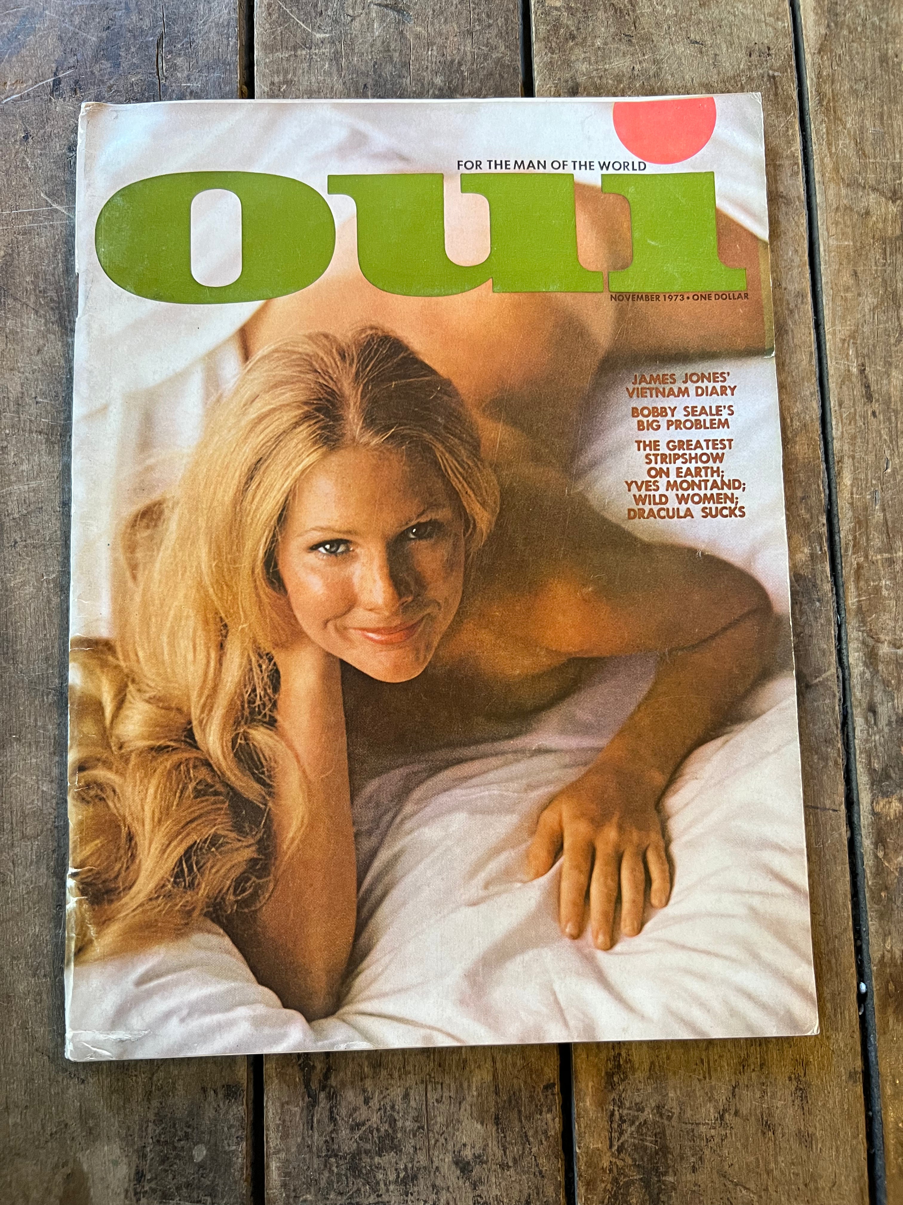 OUI Magazine “ For The Man of The World ” November 1973 Issue