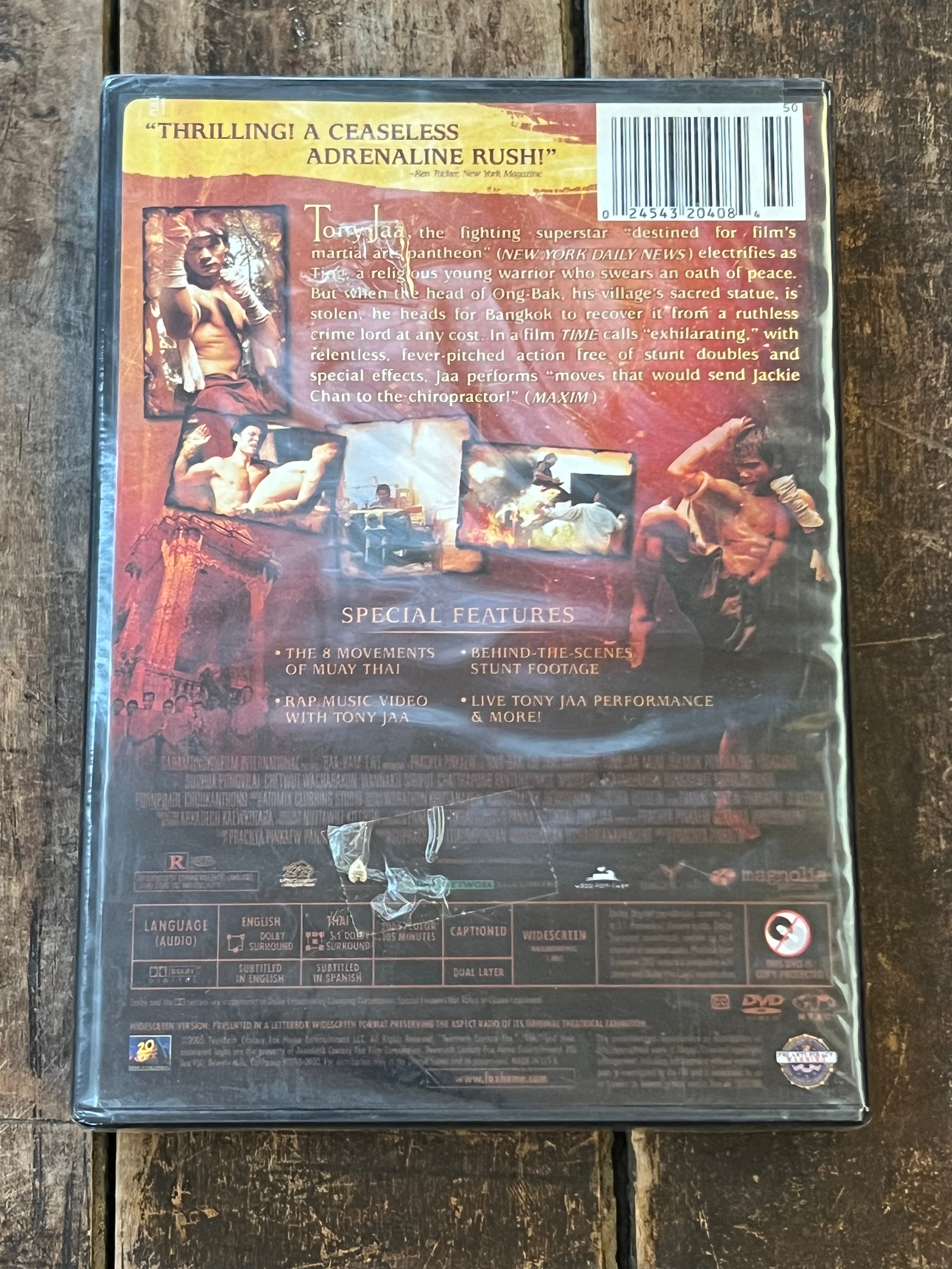 Ong-Bak The Thai Warrior ( DVD 2003 ) Tony Jaa - New Sealed Movie
