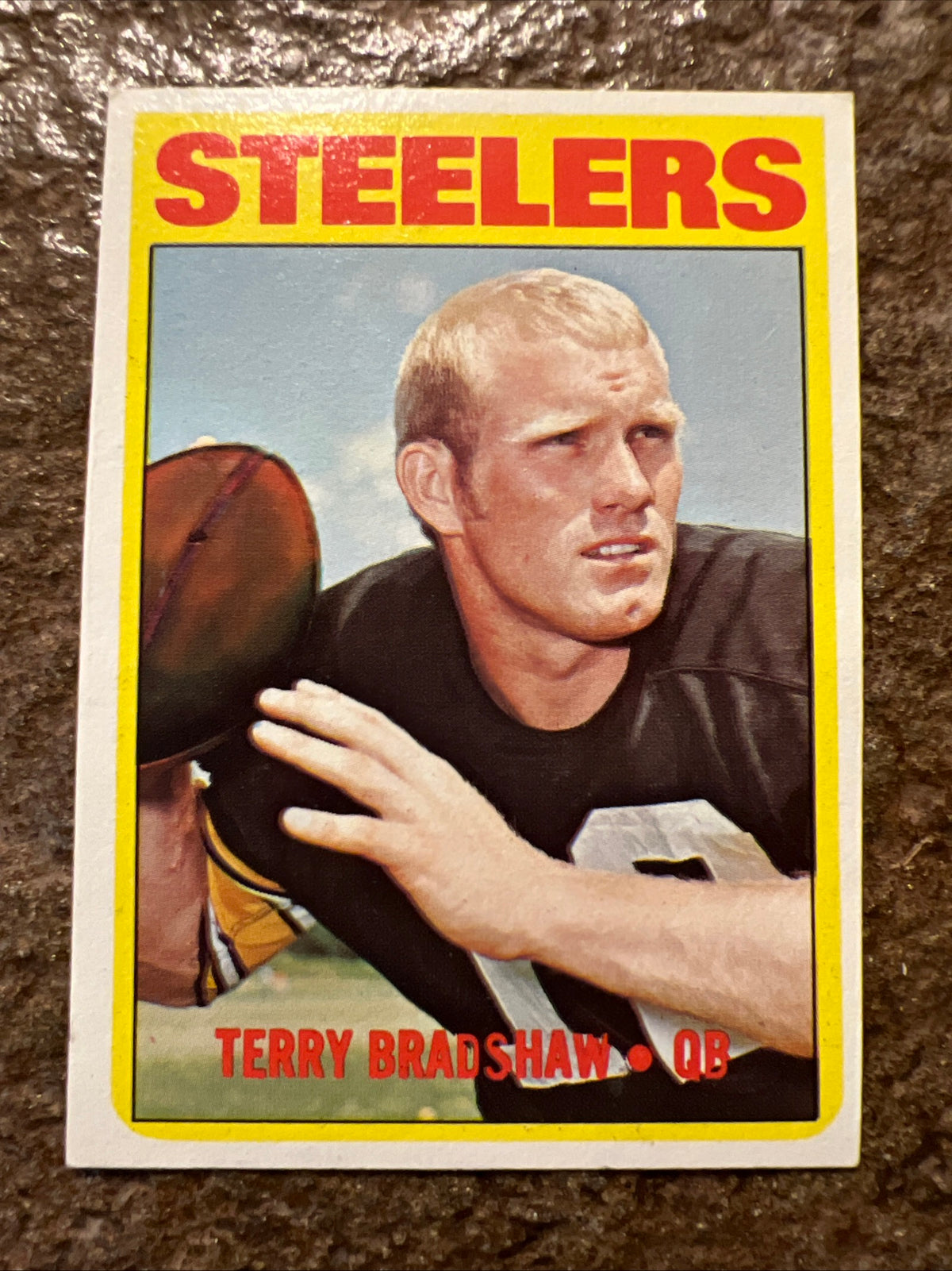1972 Topps - Terry Bradshaw #150 - NFL Pittsburgh Steelers - Football Card