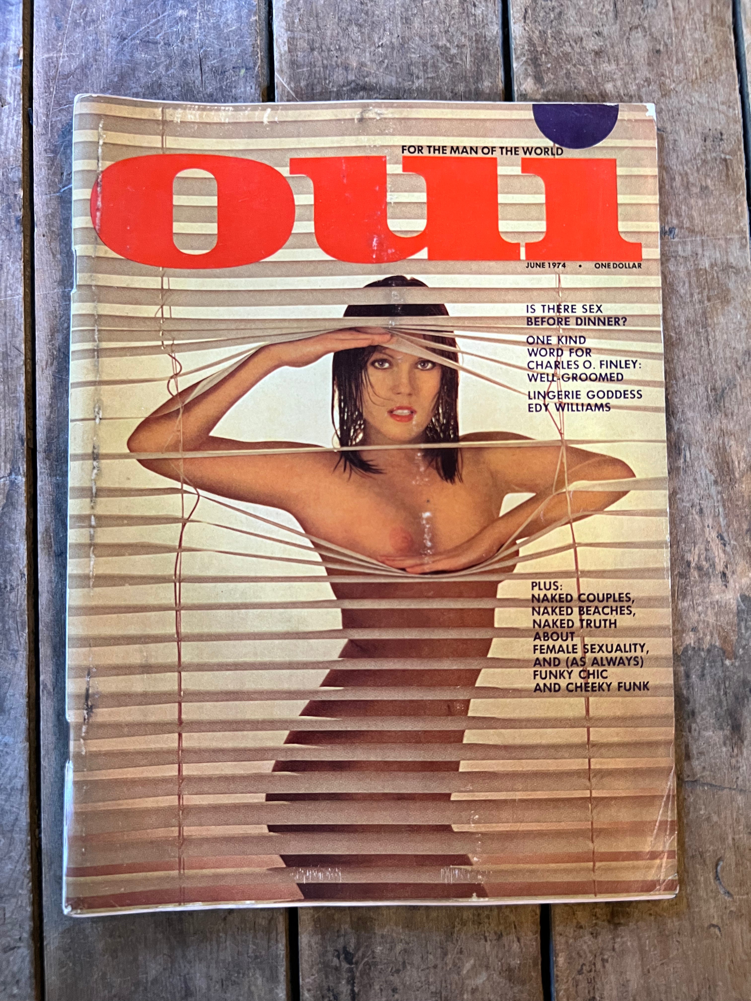 OUI Magazine “ For The Man of The World ” June 1974 Issue