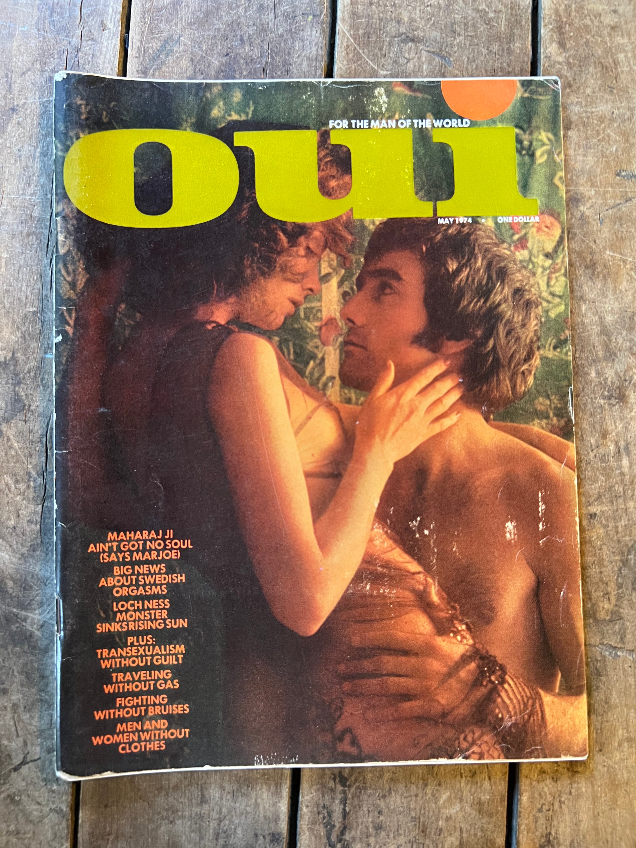 OUI Magazine “ For The Man of The World ” - May 1974 Issue