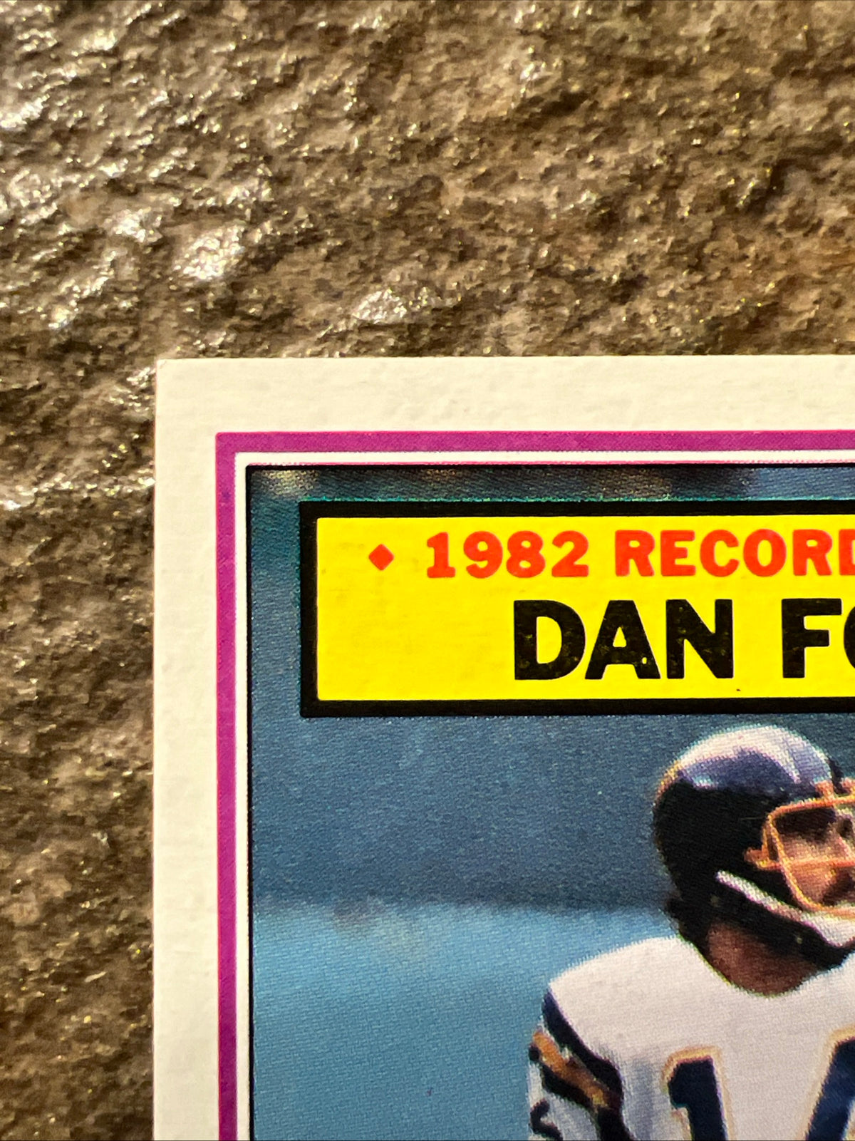 1983 Topps - Record Breaker Dan Fouts #3 - NFL San Diego Chargers QB - Football Card