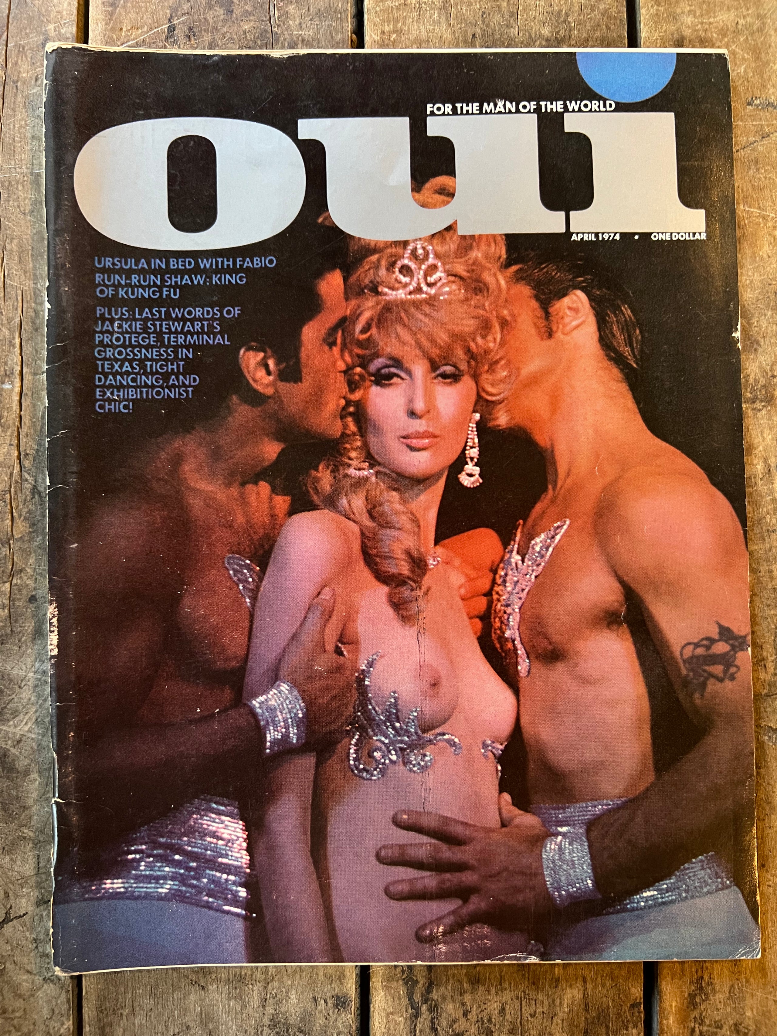 OUI Magazine “ For The Man of The World ” - April 1974 Issue