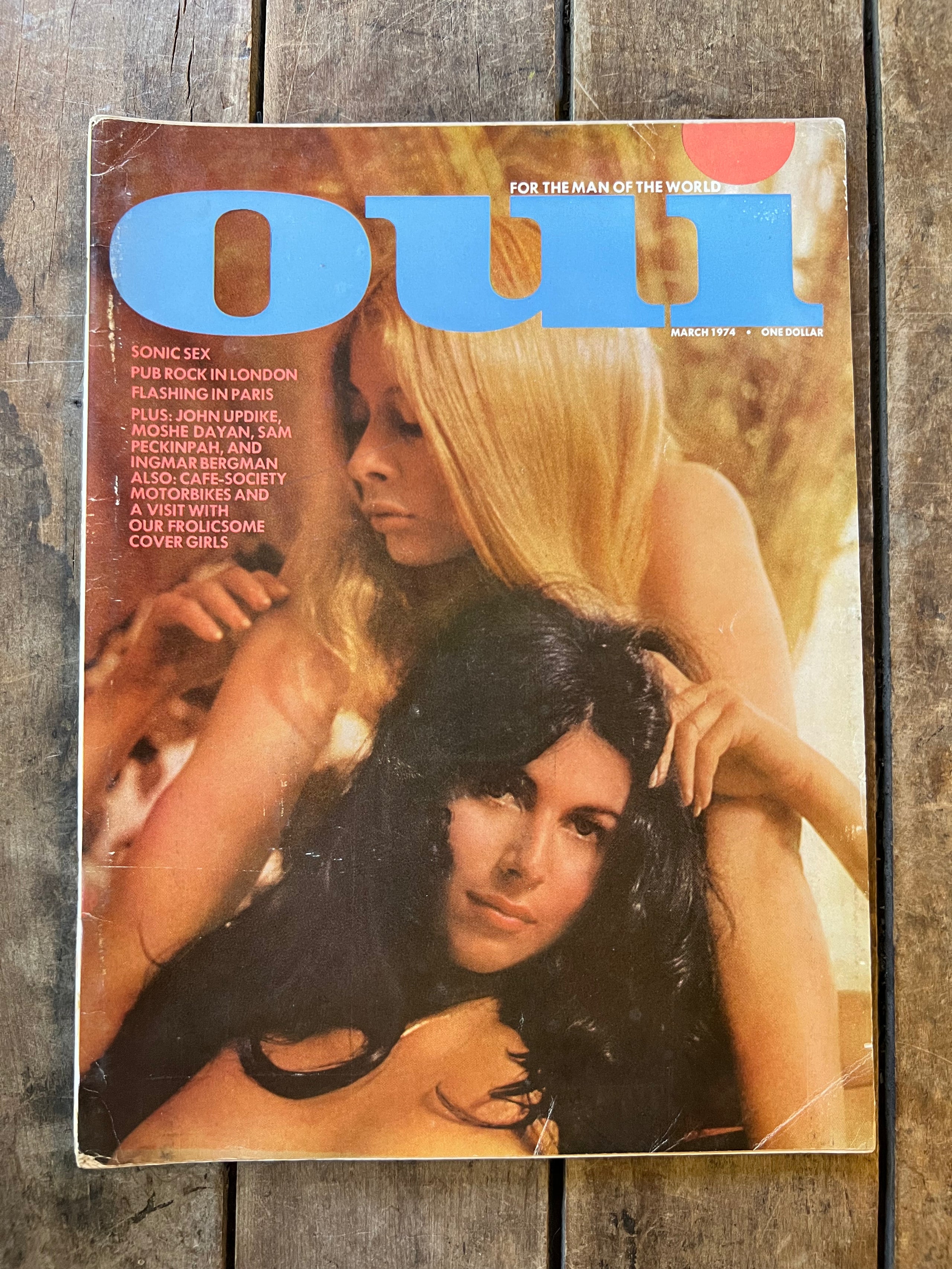 OUI Magazine “ For The Man of The World ” - March 1974 Issue