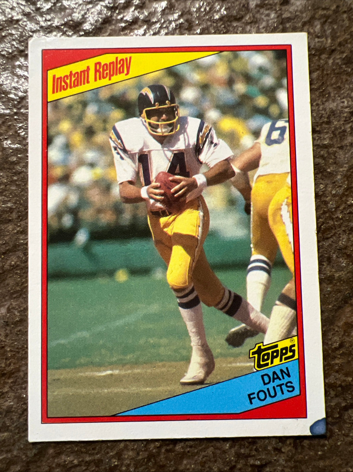 1984 Topps - Instant Replay Dan Fouts #180 -San Diego Chargers QB Football Card