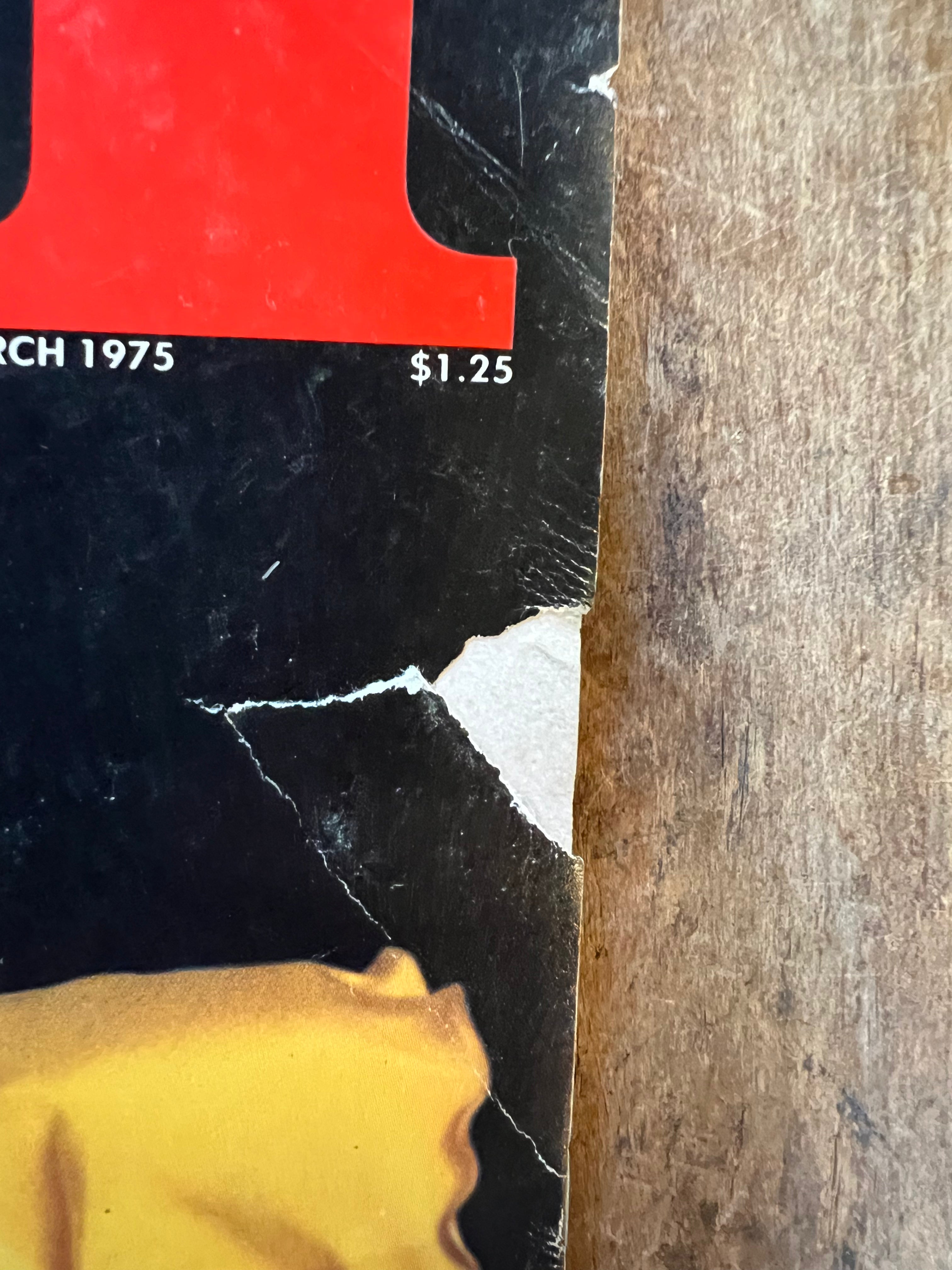 OUI Magazine “ For The Man of The World ” - March 1975 Issue