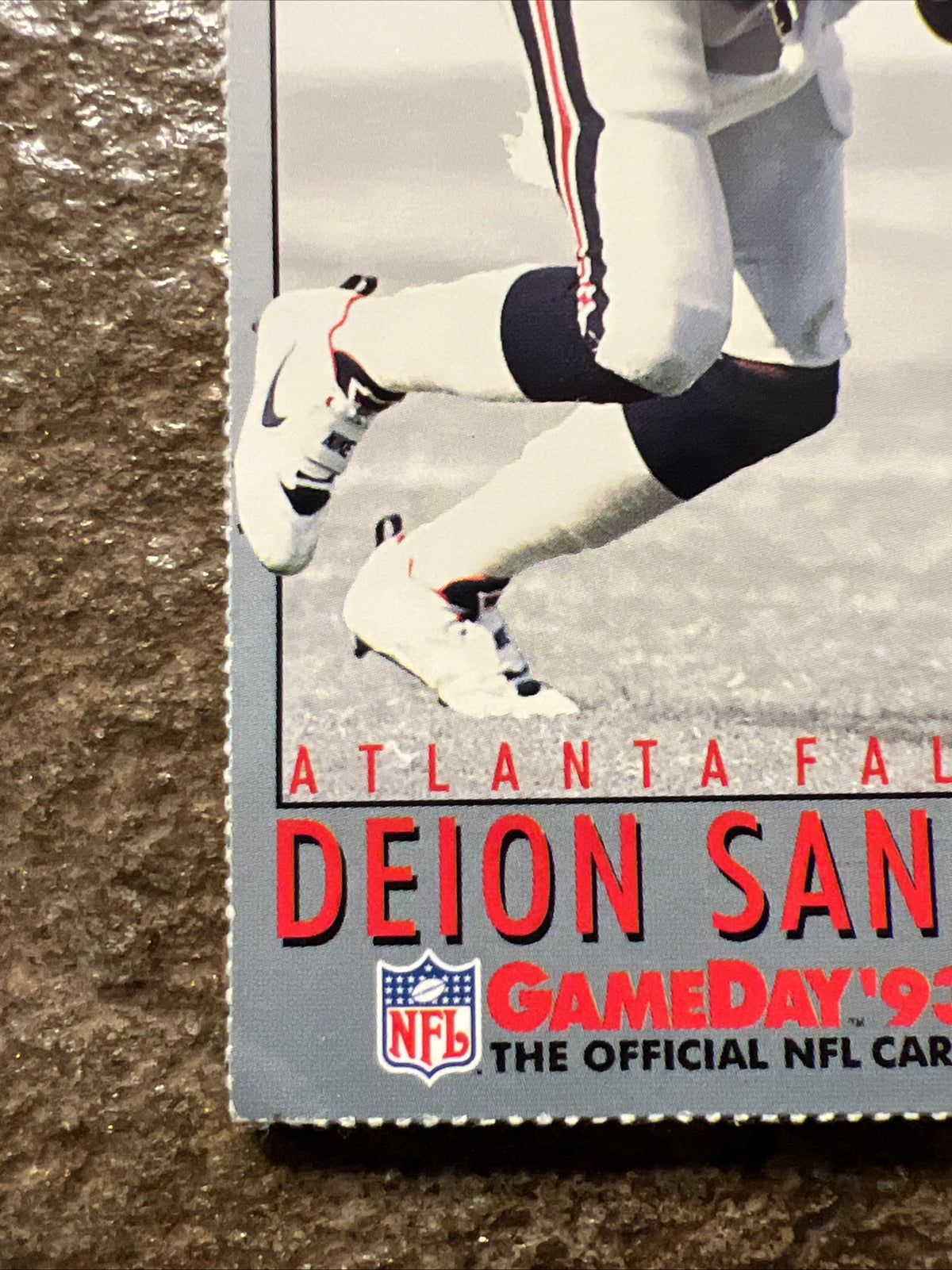 1993 Fleer McDonald's NFL GameDay - Deion Sanders #MCD1 - NFL Atlanta Falcons