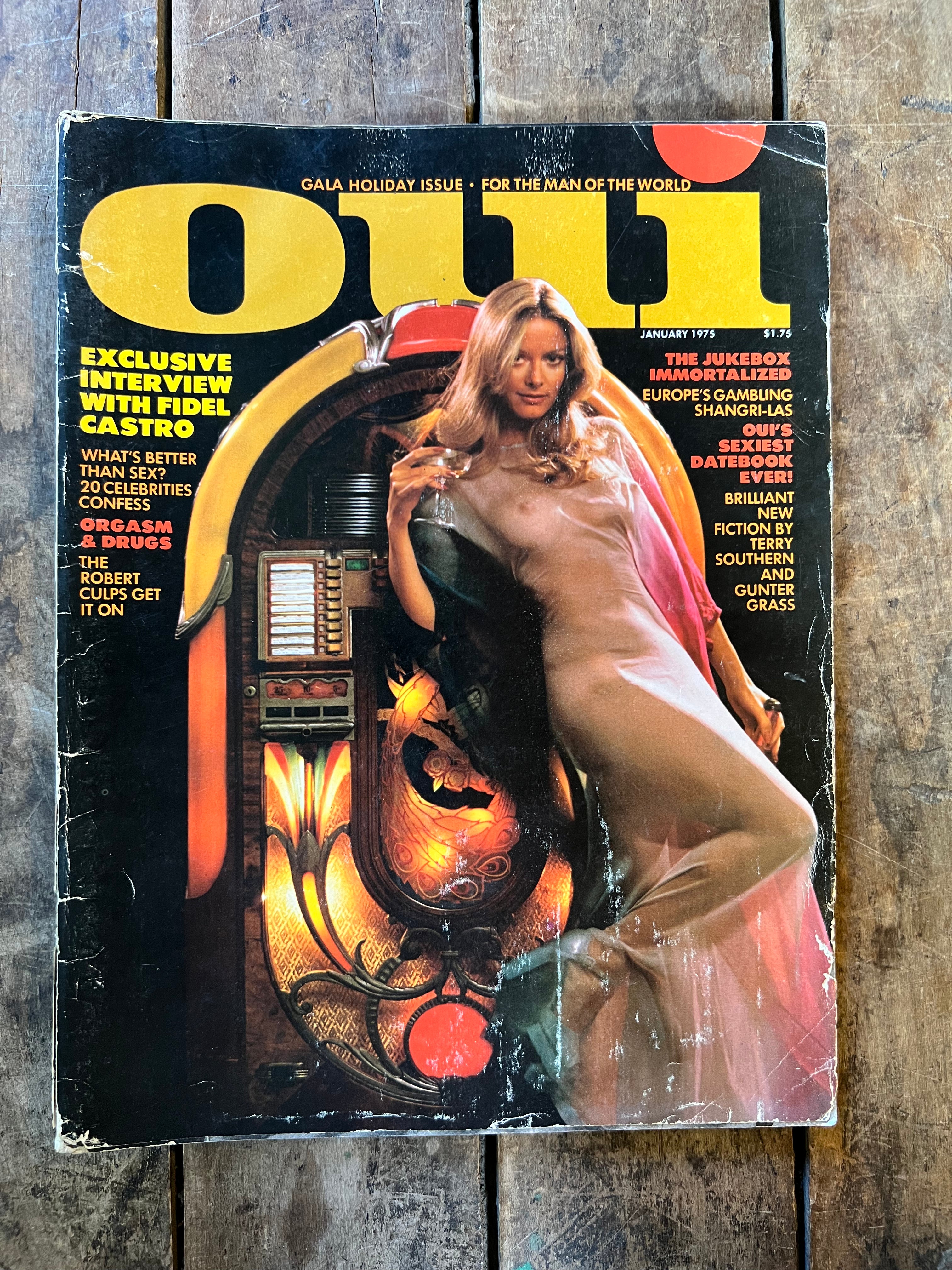 OUI Magazine “ For The Man of The World ” - January 1975 Issue