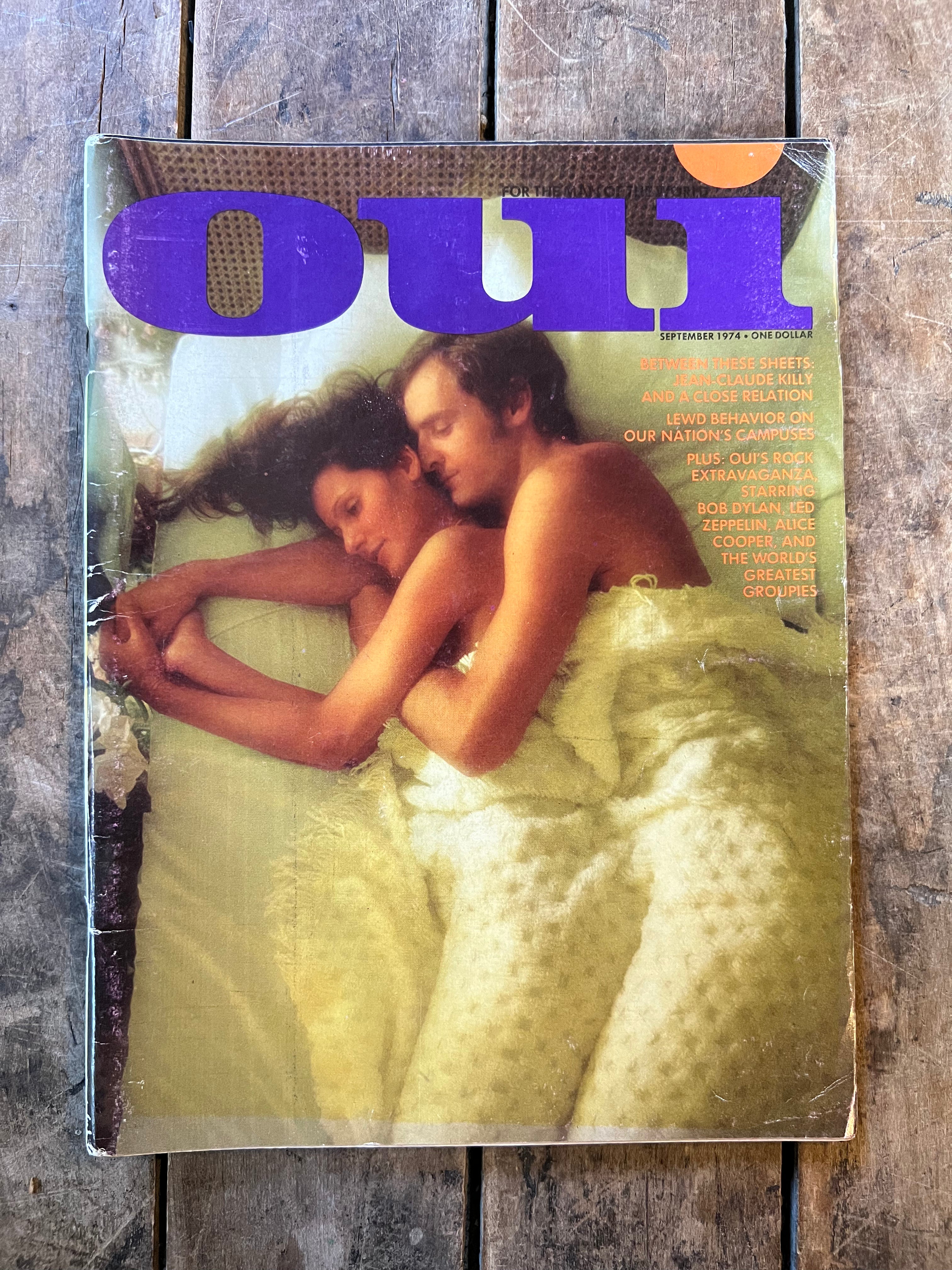 OUI Magazine “ For The Man of The World ” - September 1974 Issue