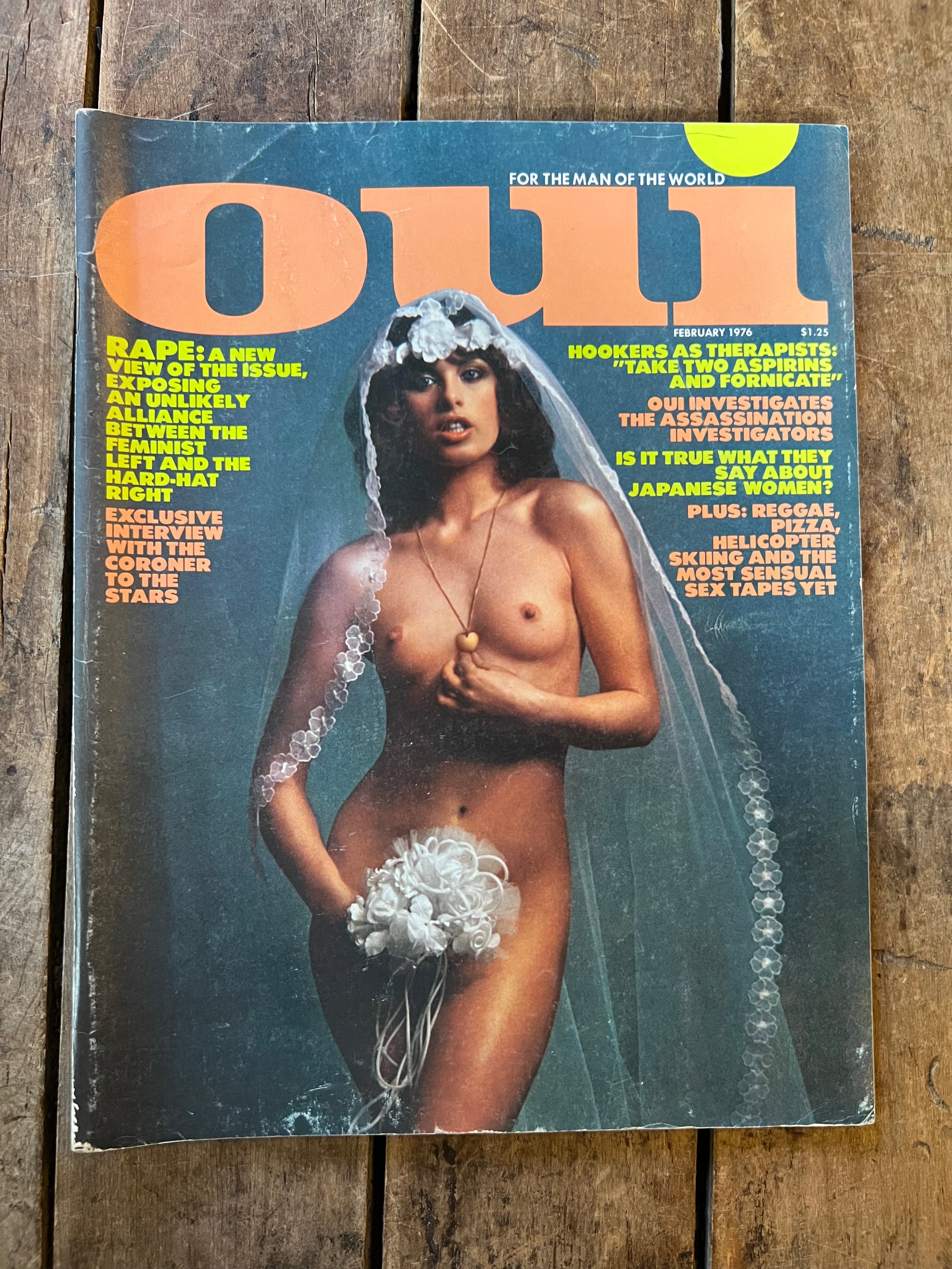 OUI Magazine “ For The Man of The World ” - February 1976 Issue