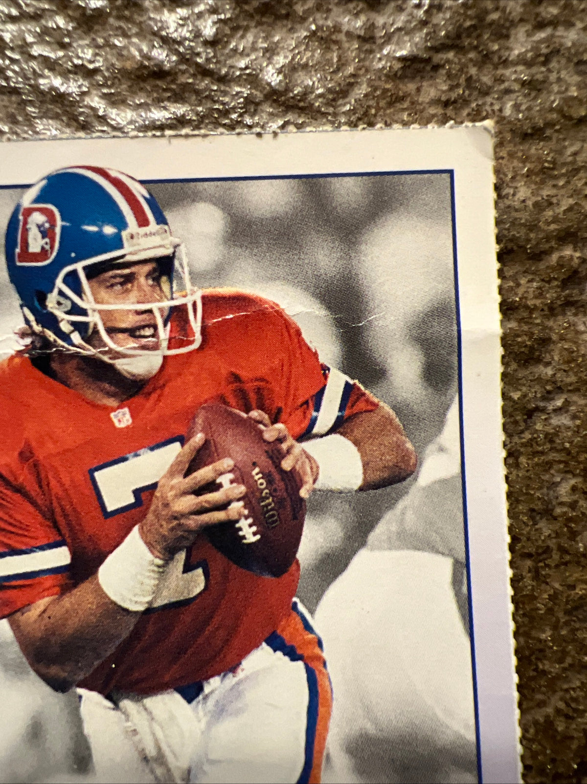 1993 Fleer McDonald's NFL GameDay - John Elway #MCD4 - NFL Denver Broncos QB