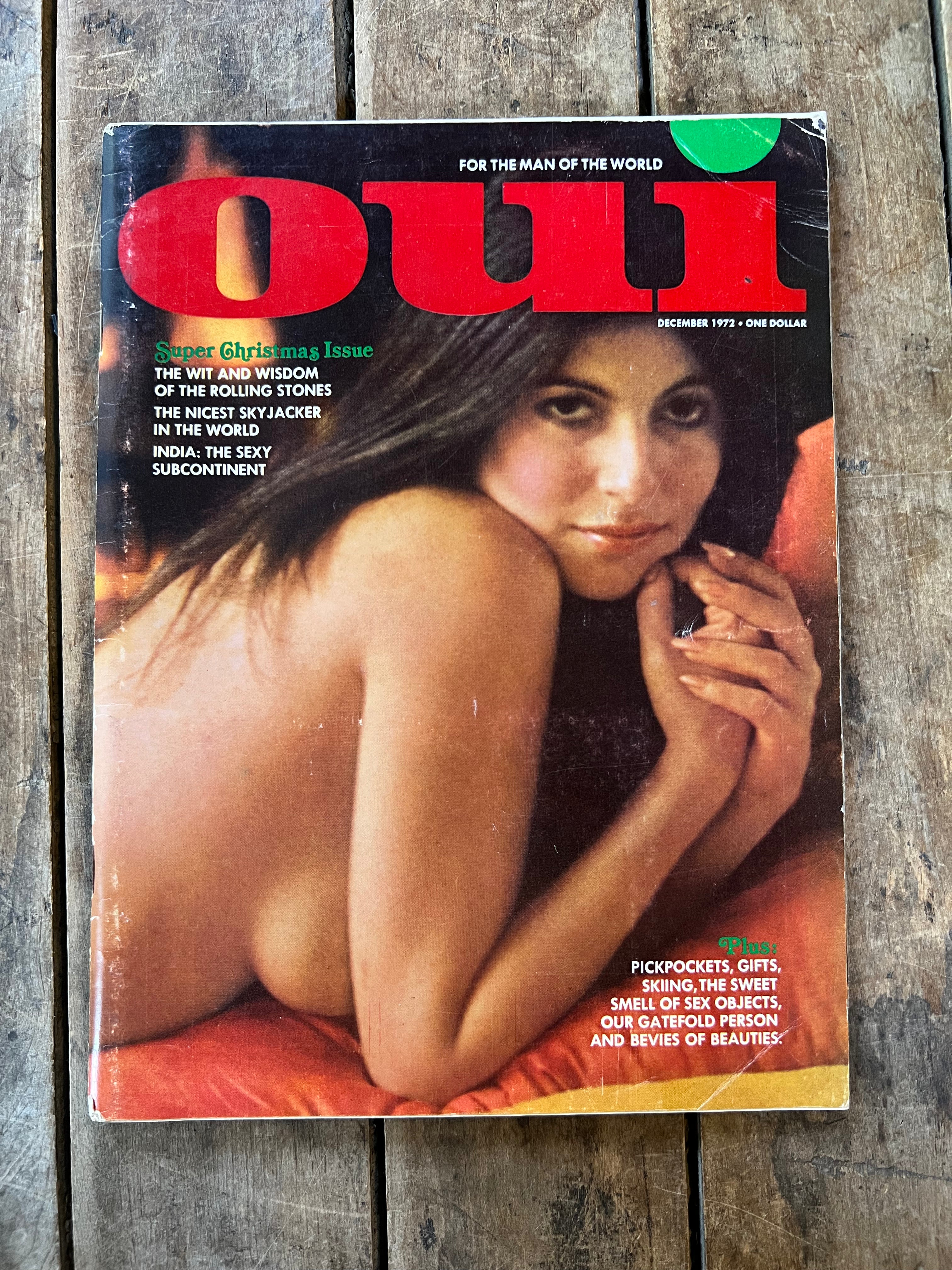 OUI Magazine “ For The Man of The World ” - December 1972 Issue