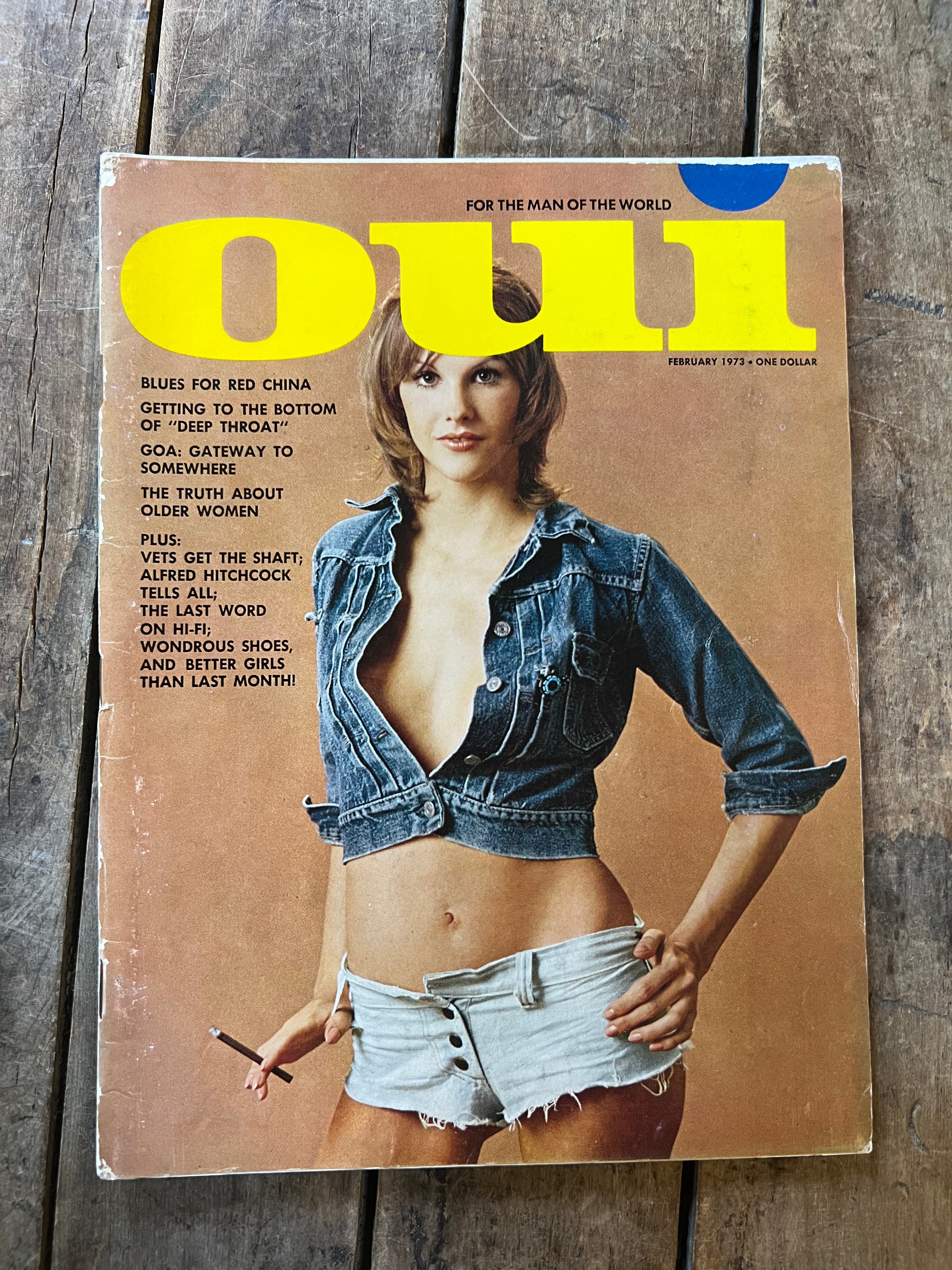 OUI Magazine “For The Man of The World” February 1973 Issue