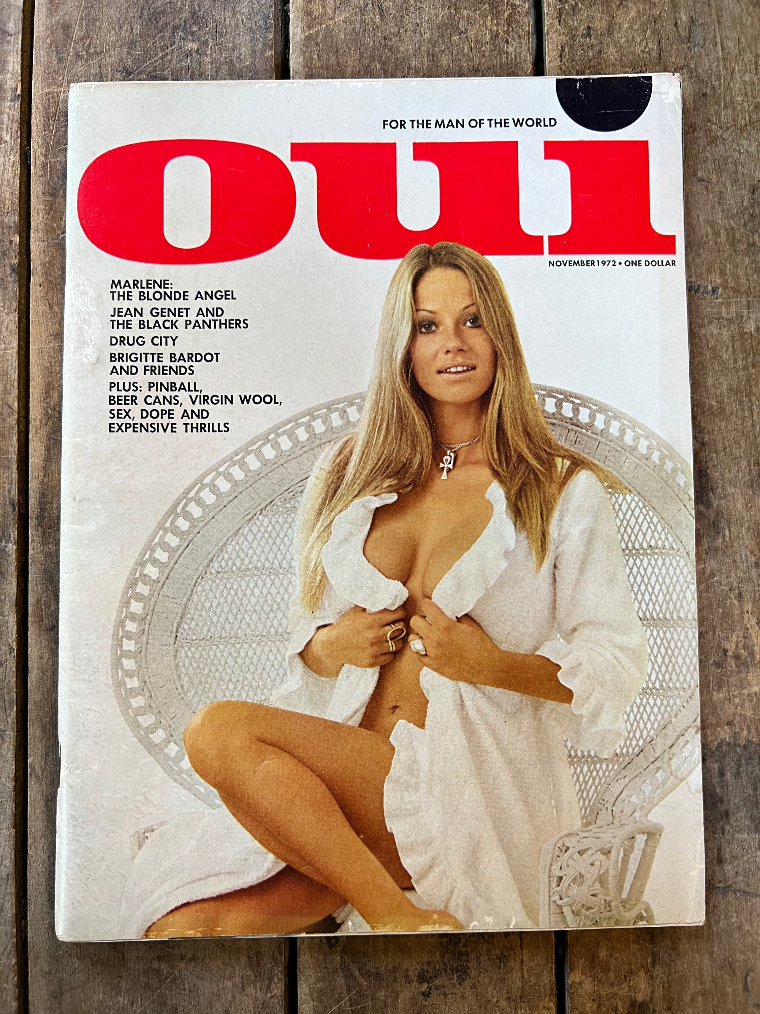 OUI Magazine “For The Man of The World”  November 1972 Issue