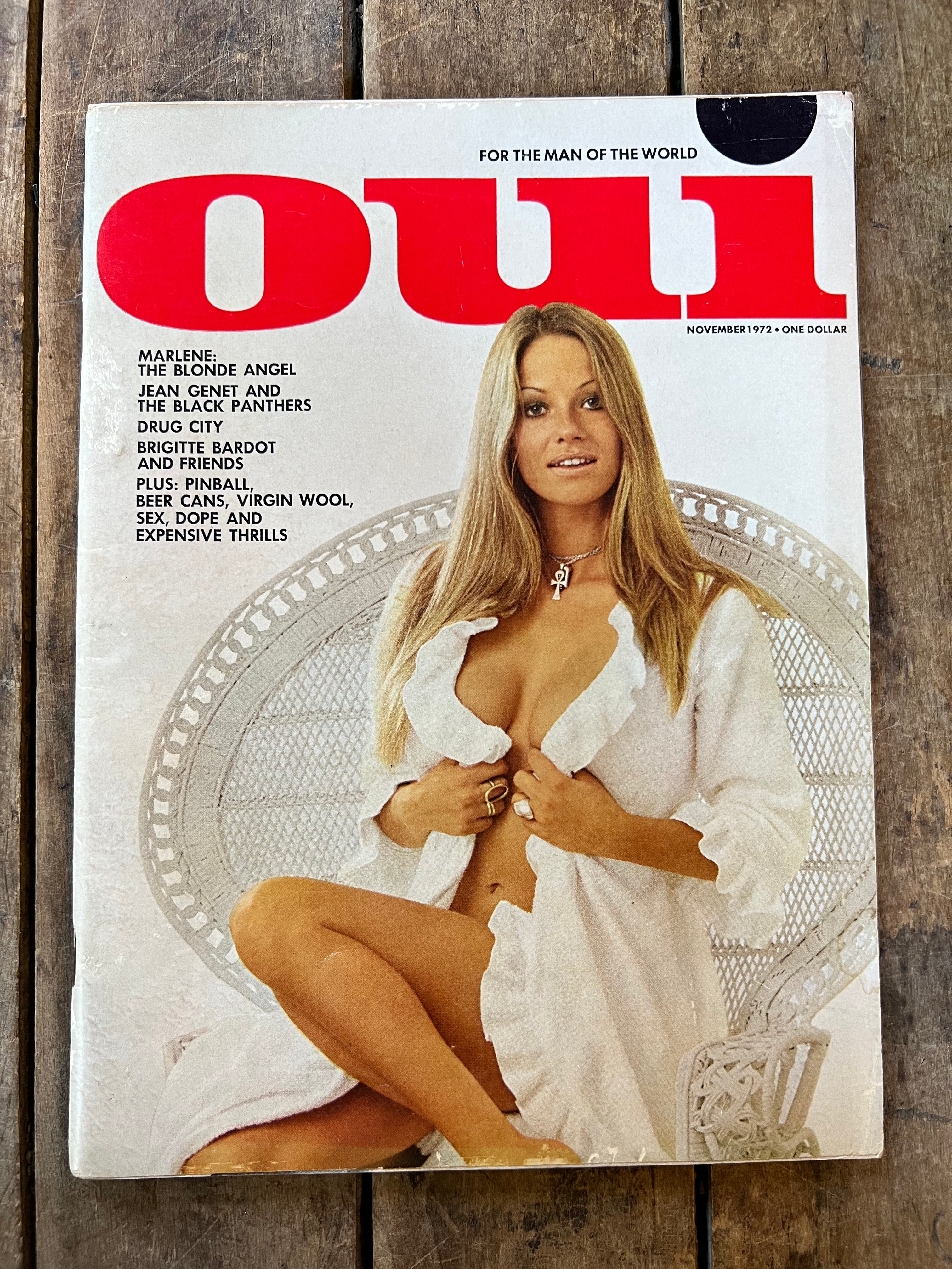 OUI Magazine “For The Man of The World”  November 1972 Issue