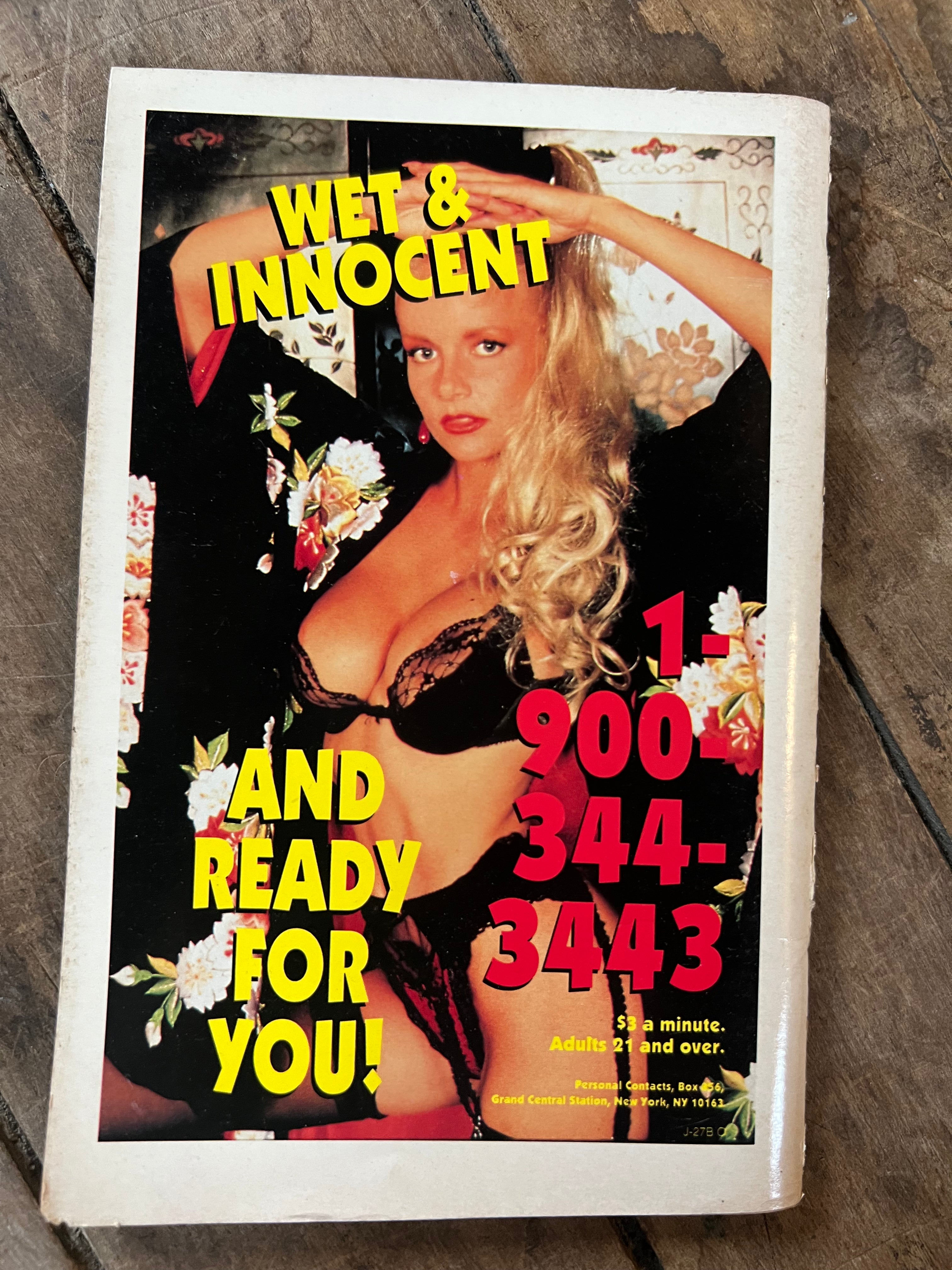 OUI XXX-PLICIT SEX RAP Magazine - Fall 1993 Issue