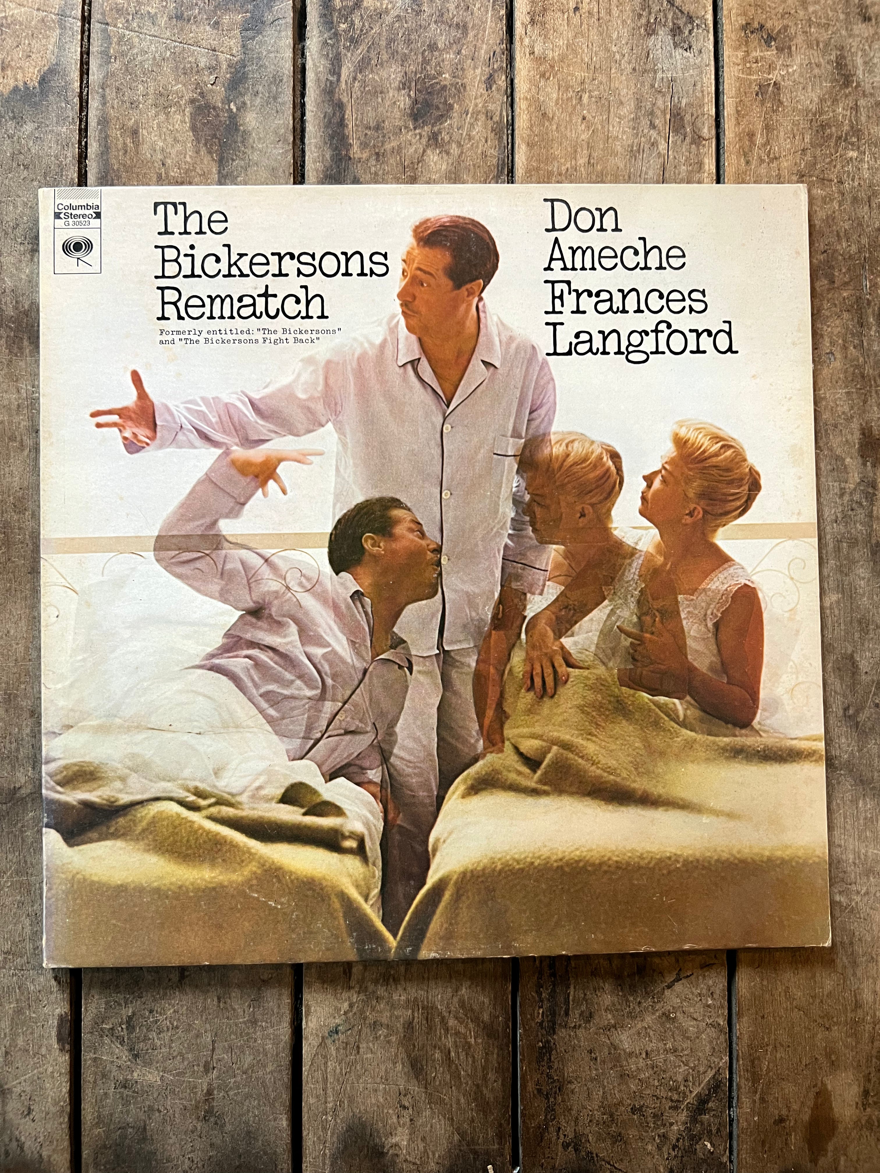 Don Ameche & Frances Langford - The Bickersons Rematch - Columbia Records Vinyl LP Album