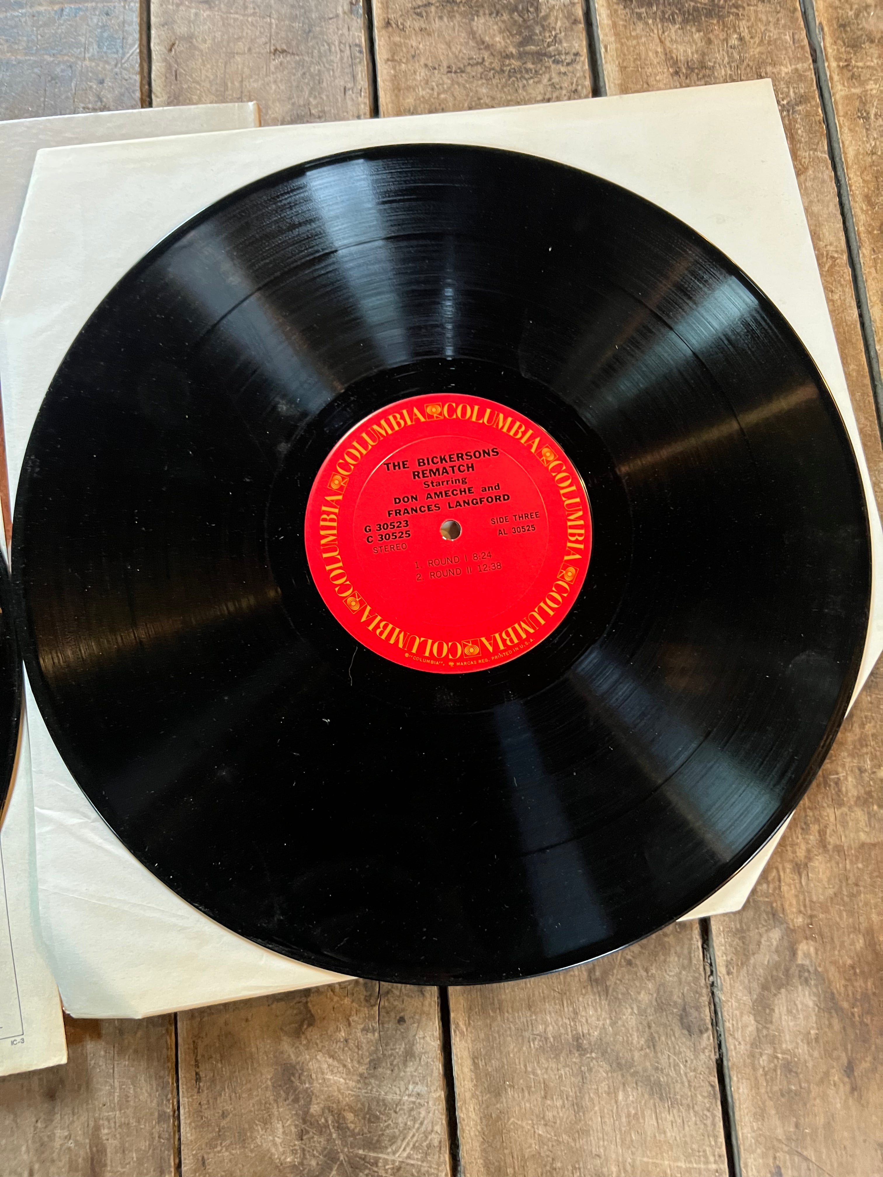 Don Ameche & Frances Langford - The Bickersons Rematch - Columbia Records Vinyl LP Album
