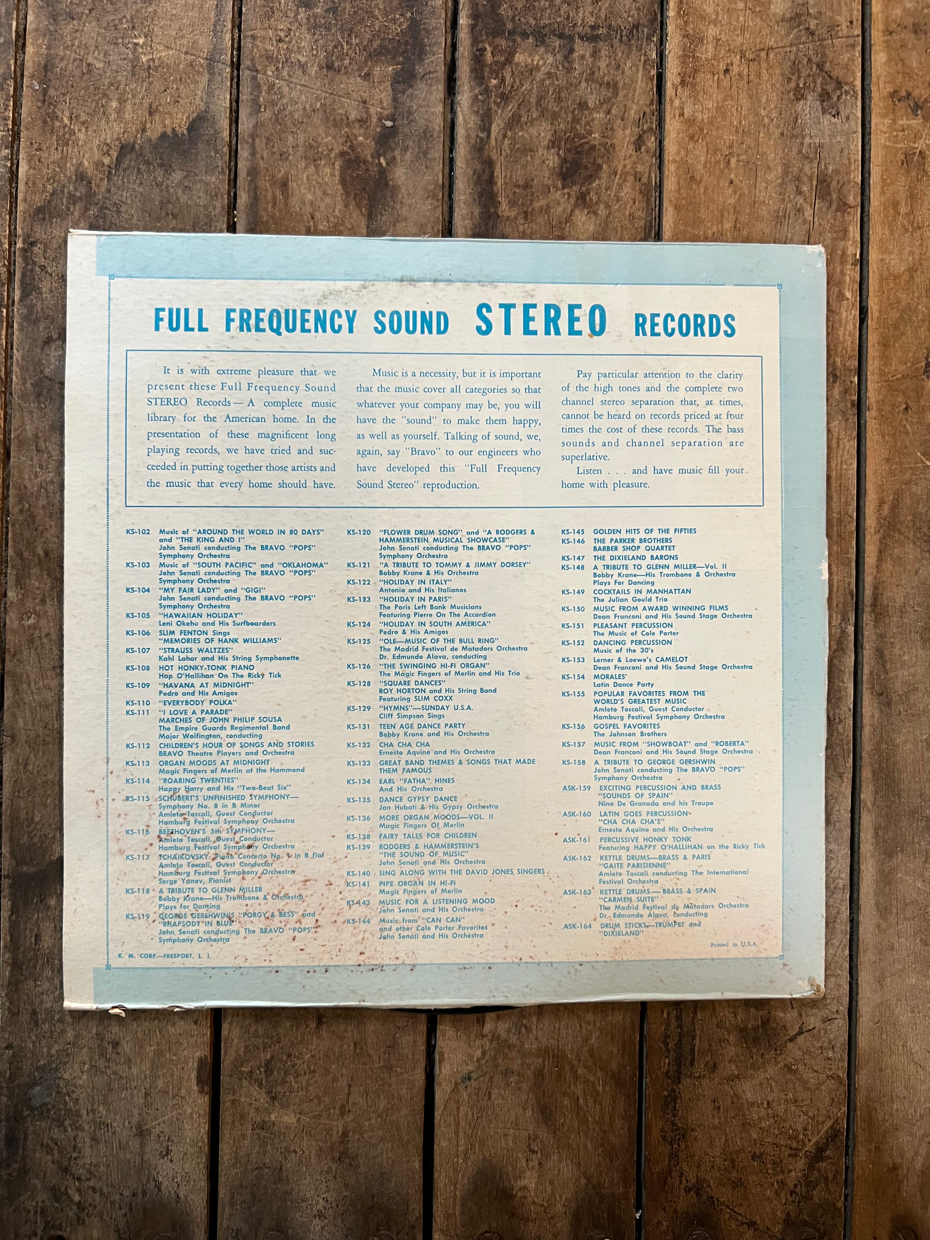 Jan Hubati & His Gypsy Orchestra- Dance, Gypsy, Dance - 1959 Bravo Records Vinyl LP