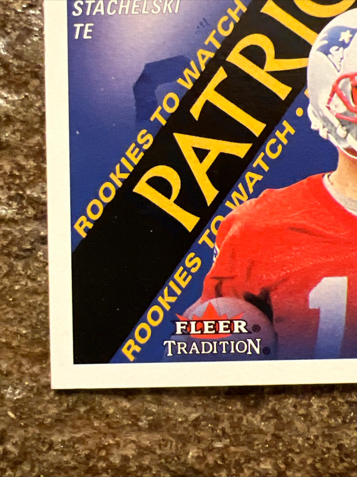 2000 Fleer Tradition - Rookies to Watch Tom Brady, Dave Stachelski #352 (RC) NFL
