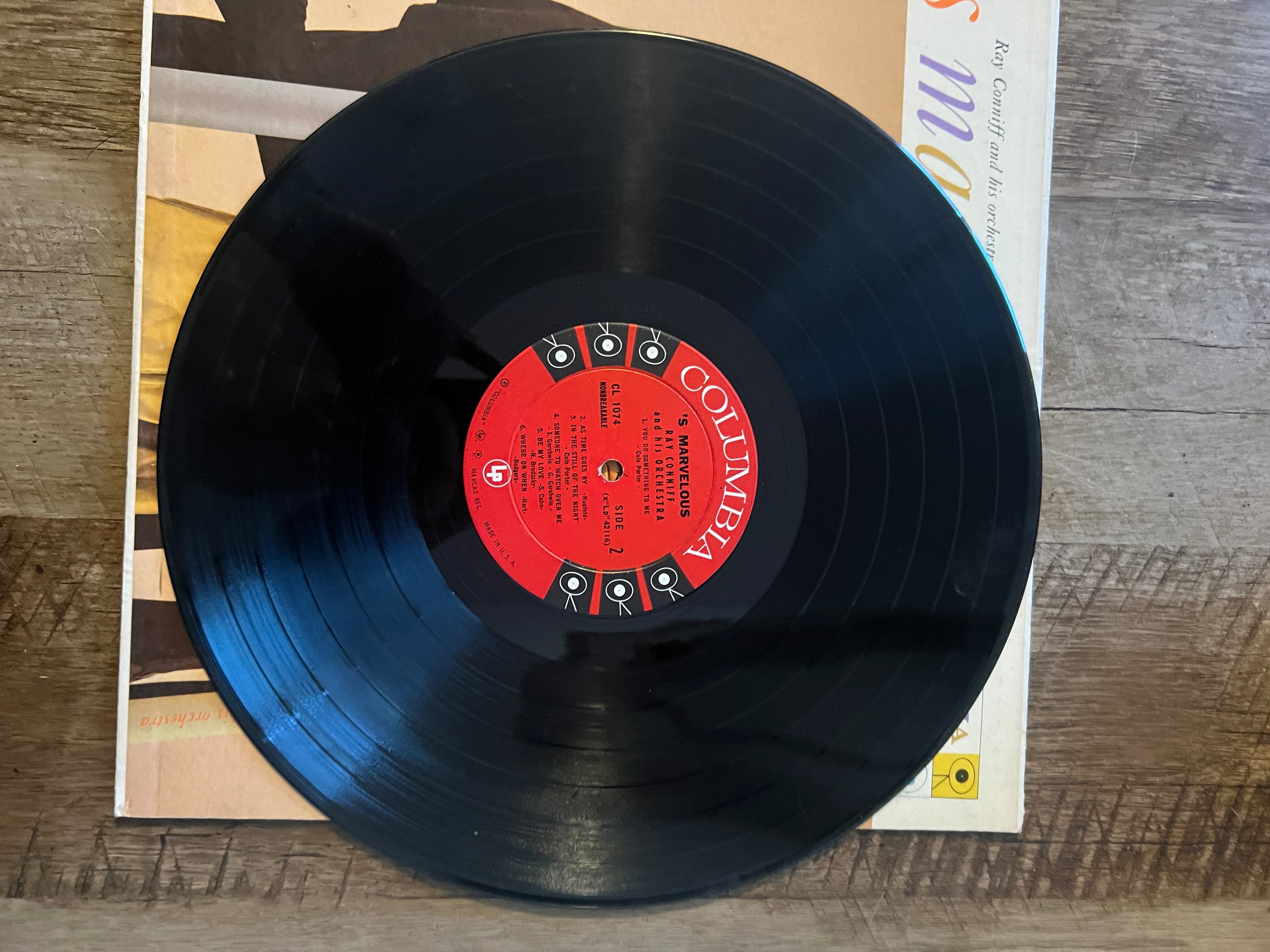 Ray Conniff And His Orchestra ‘S MARVELOUS - 1957 Columbia Records Vinyl LP