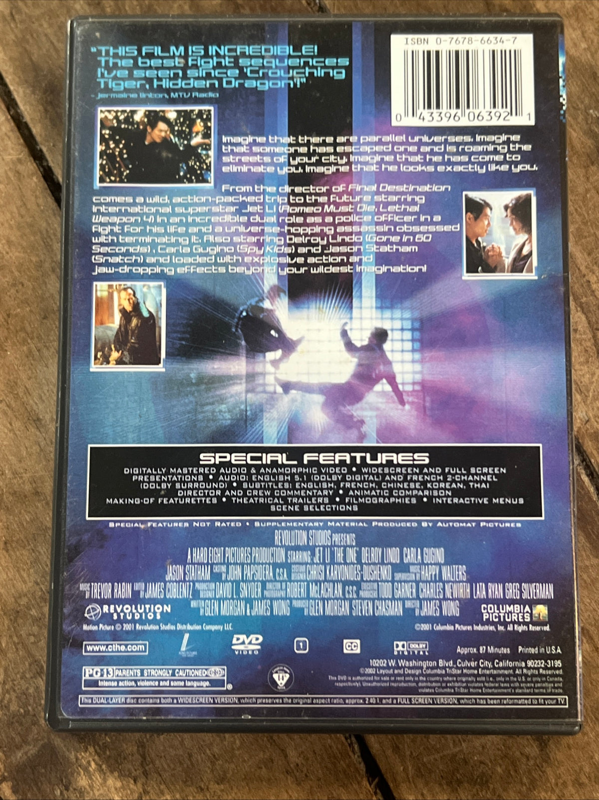 The One ( DVD 2001 ) Action / SciFi [PG-13]