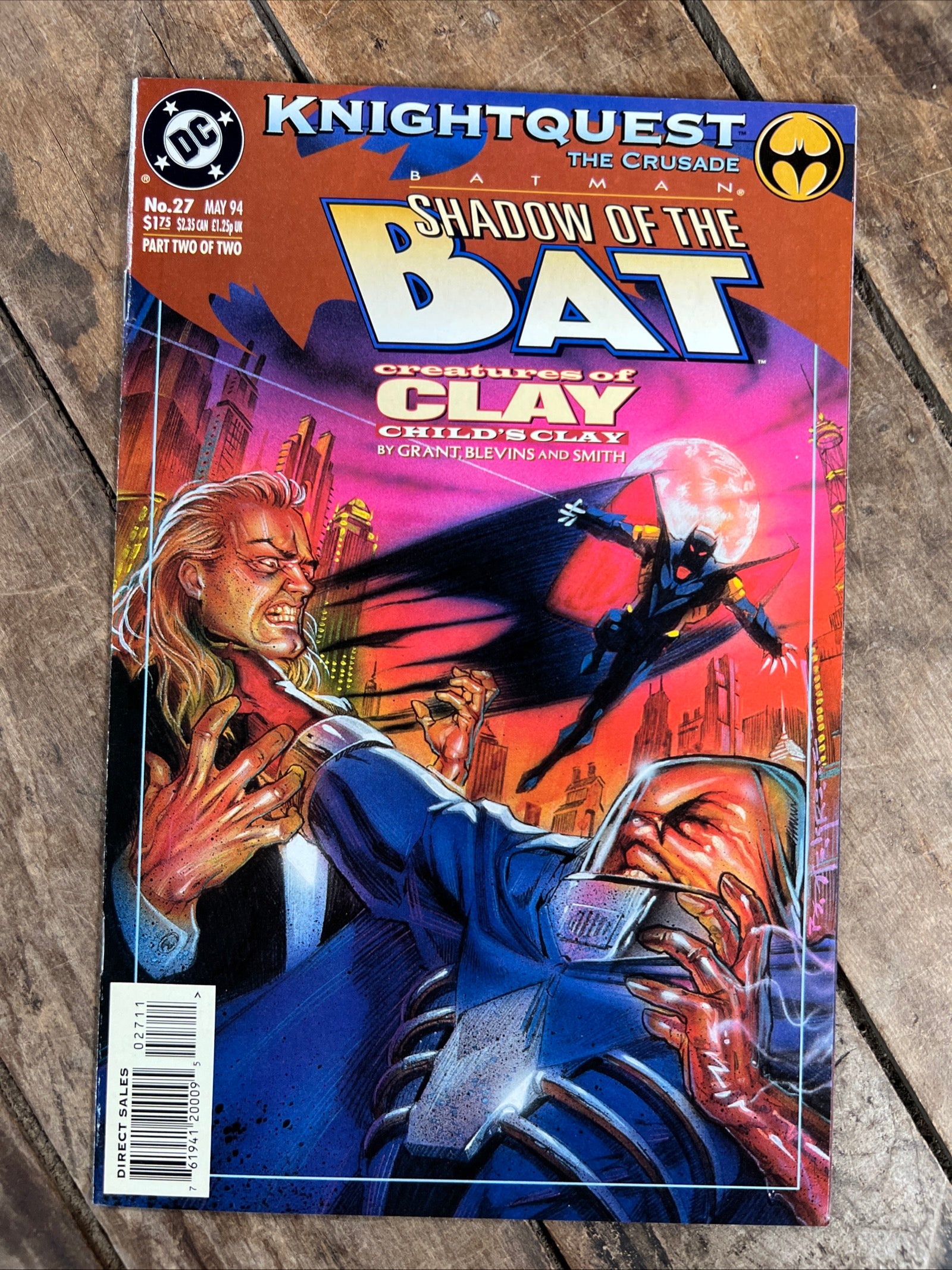 Batman: Shadow of the Bat #27 (1994) DC Comics - Knight Quest The Crusade - Part 2 of 2