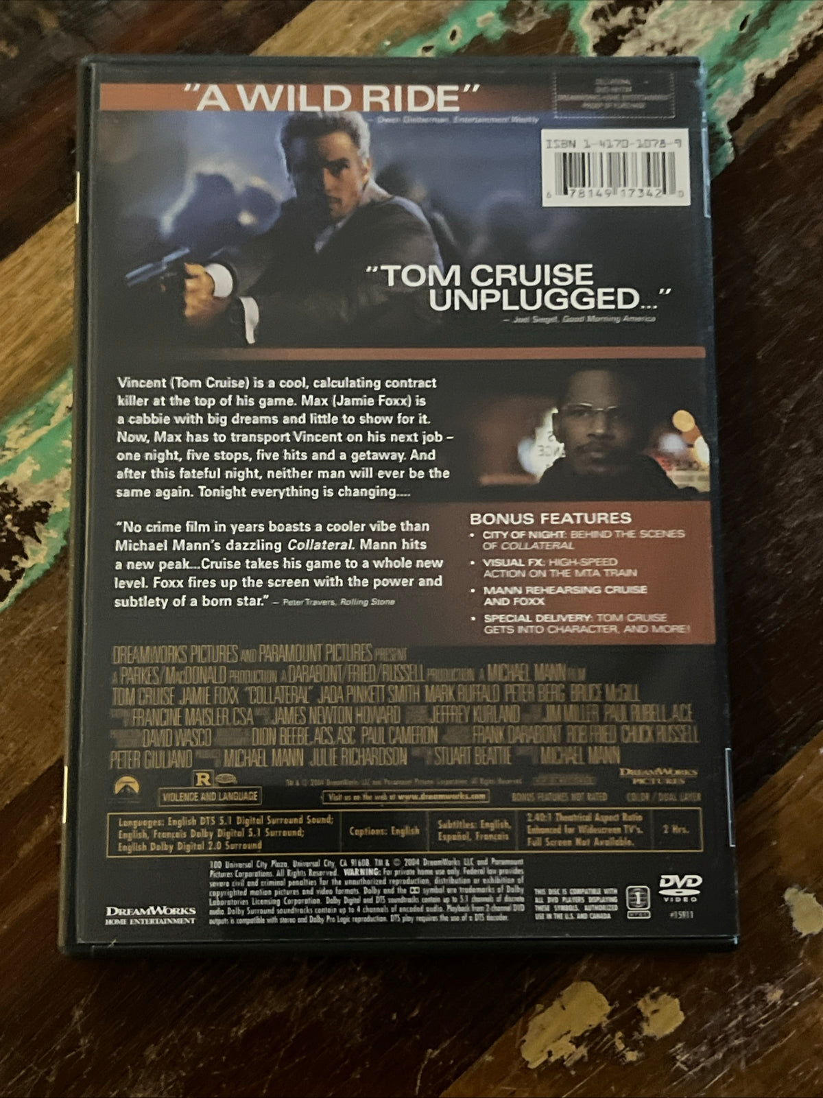 COLLATERAL ( DVD 2004 ) Thriller / Action [R]