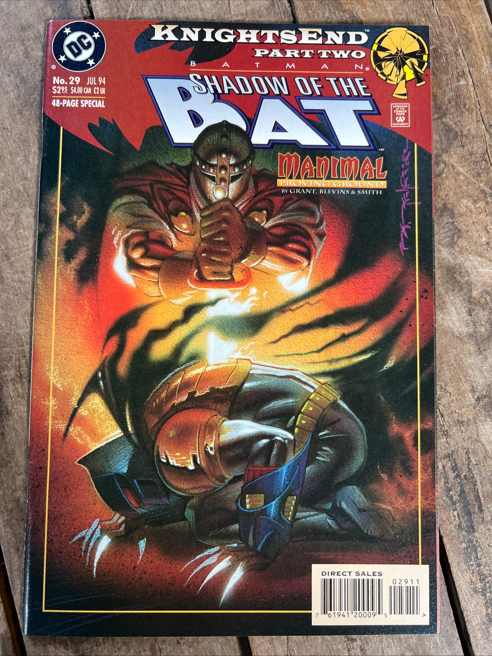 Batman: Shadow of the Bat #29 (1994) DC Comics - Knights End Part Two