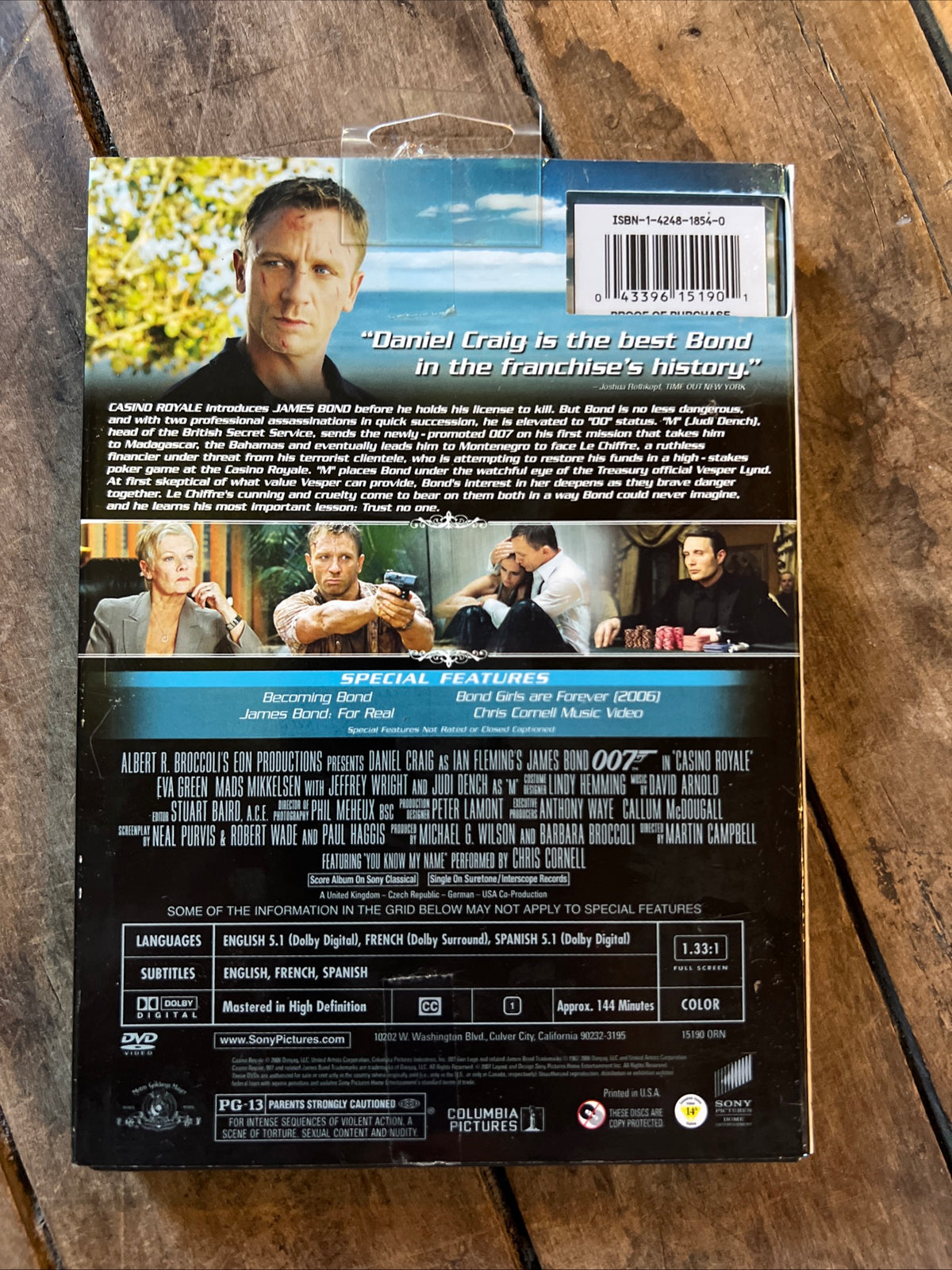 Casino Royale (DVD 2006) Thriller / Action [PG-13]