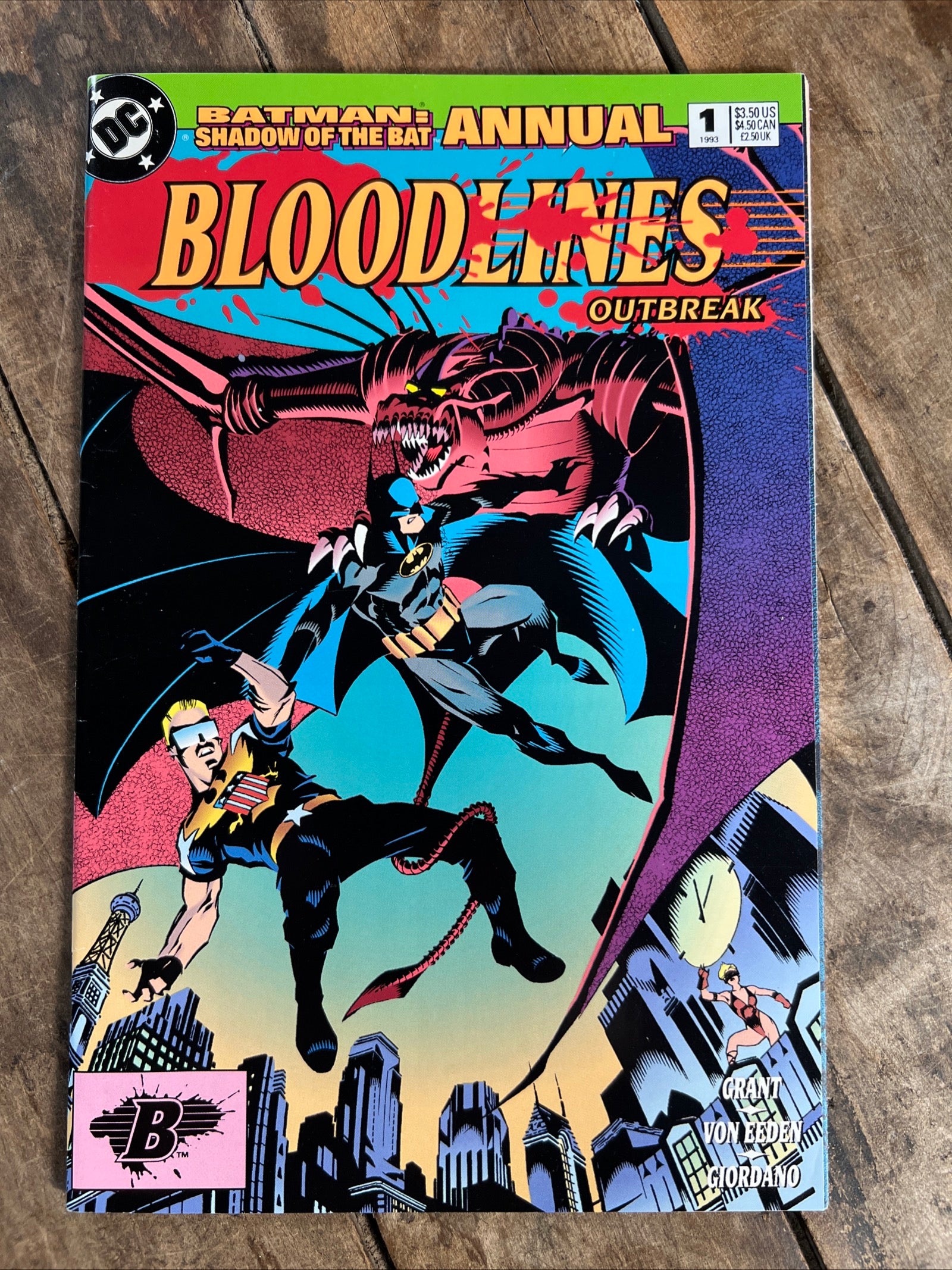 Batman: Shadow of the Bat Annual #1 (1993)
DC Comics - Bloodlines Outbreak