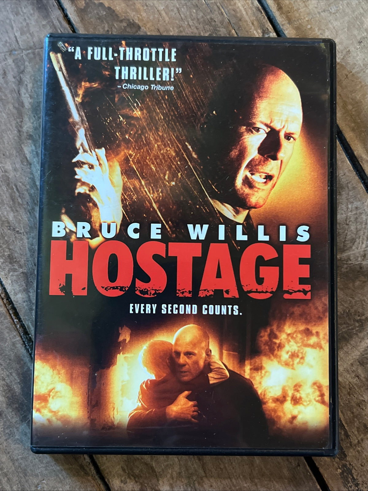 Hostage (DVD 2005) Thriller / Action [R] Starring Bruce Willis