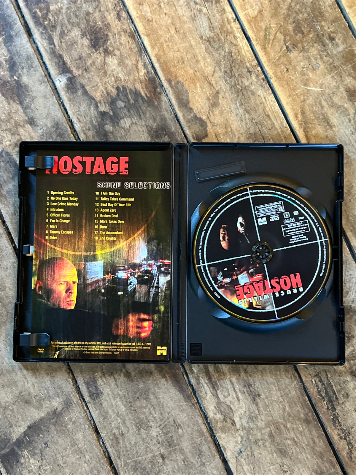 Hostage (DVD 2005) Thriller / Action [R] Starring Bruce Willis