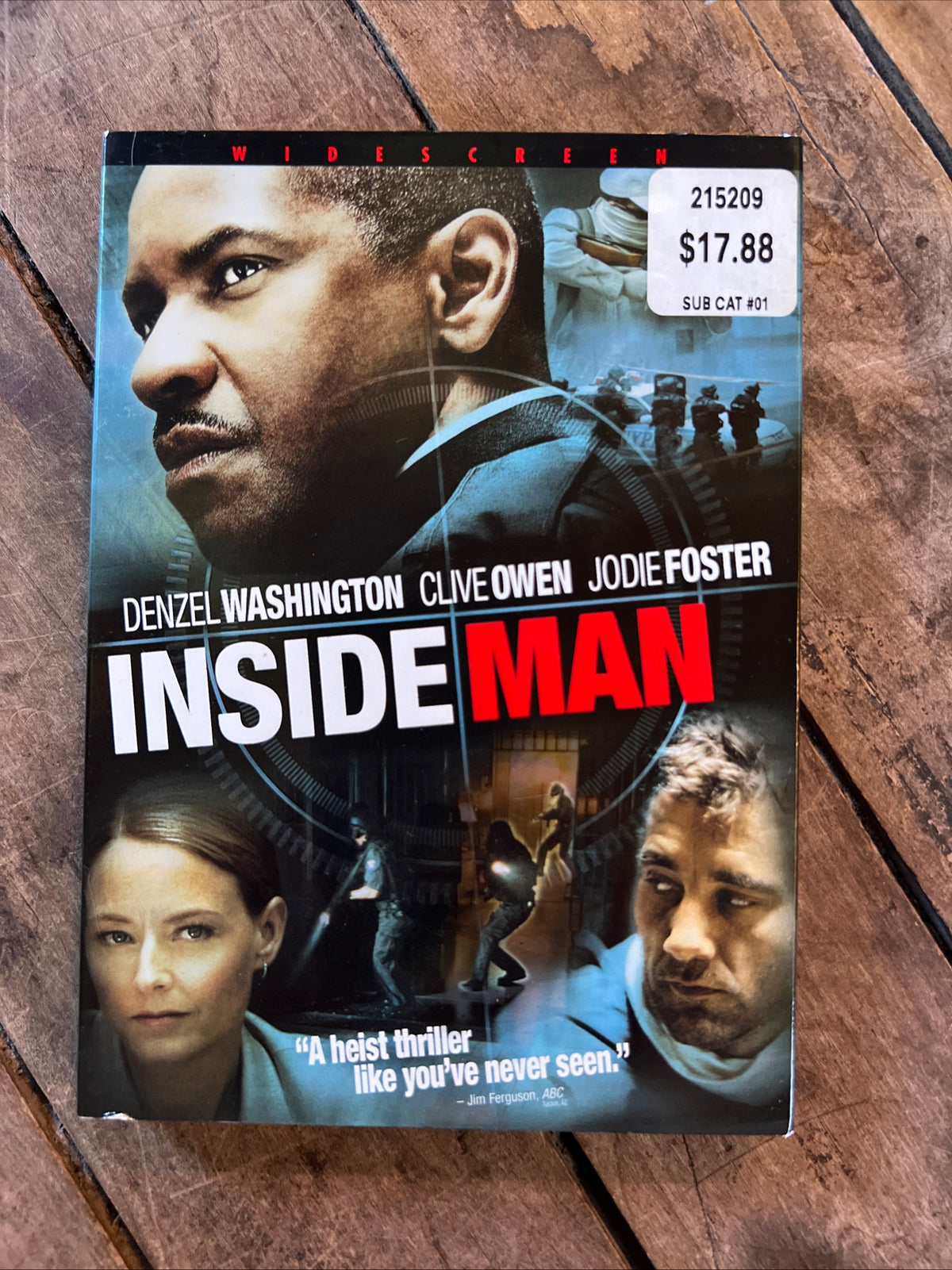 Inside Man (DVD 2006) Thriller / Crime [R]