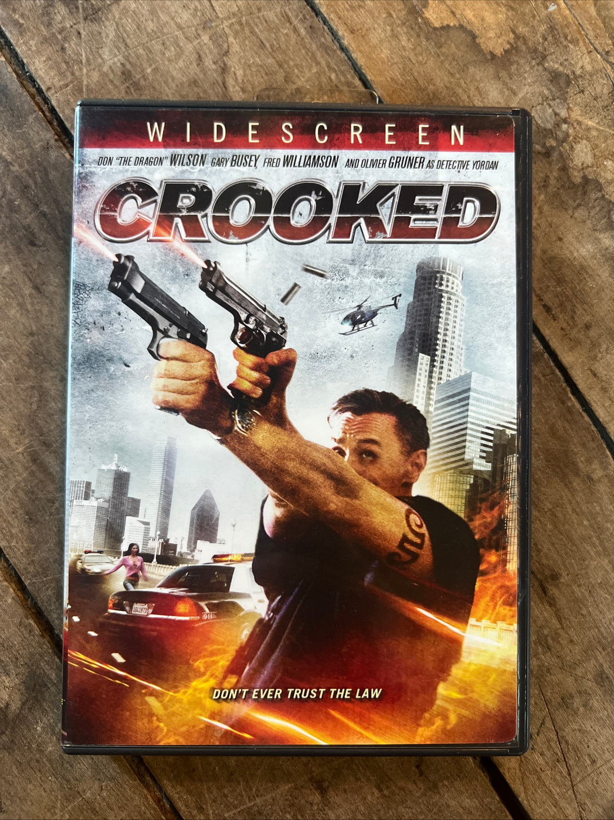CROOKED (DVD 2005) Thriller /Action [R]