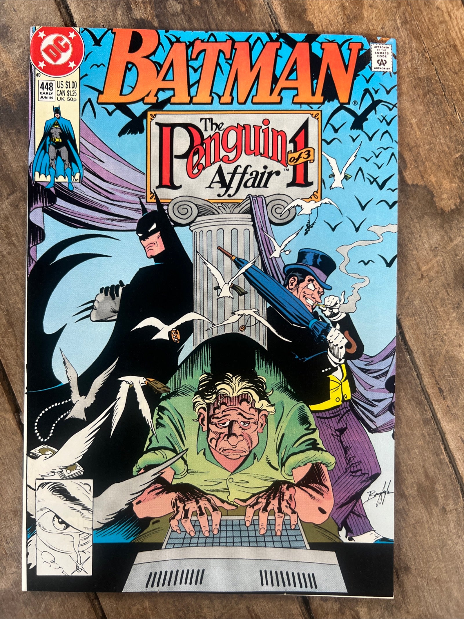Batman #448 (1990) DC Comics - The Penguin Affair ( 1 of 3 )