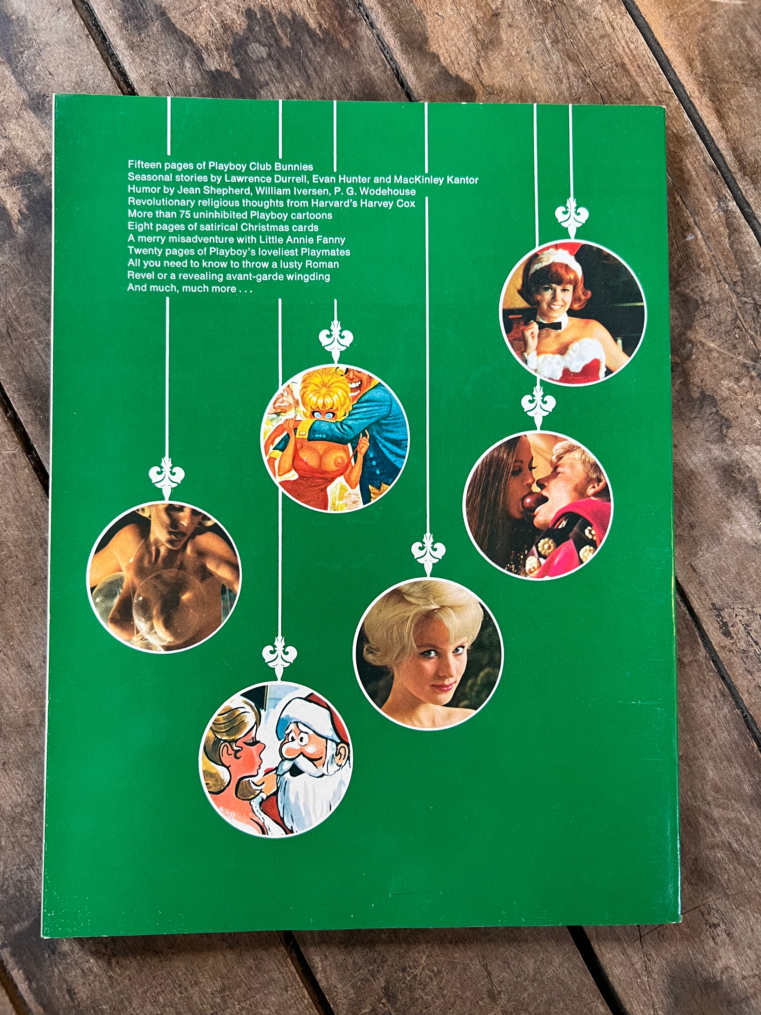 Playboy Magazine 1971 Issue - Playboy’s Holiday Album Special Edition