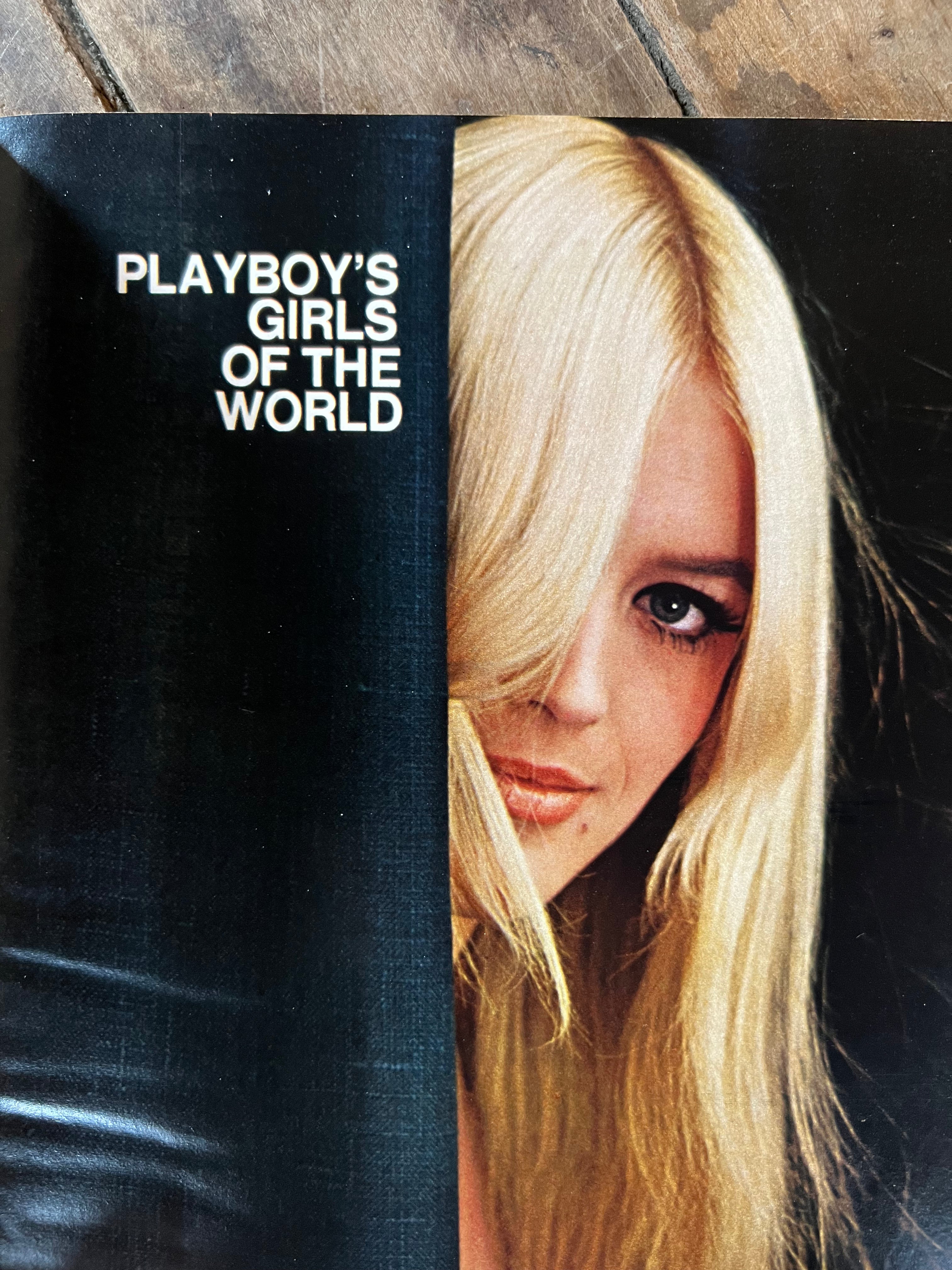 Playboy Magazine 1971 Issue - Playboy’s Girls Of The World Special Edition