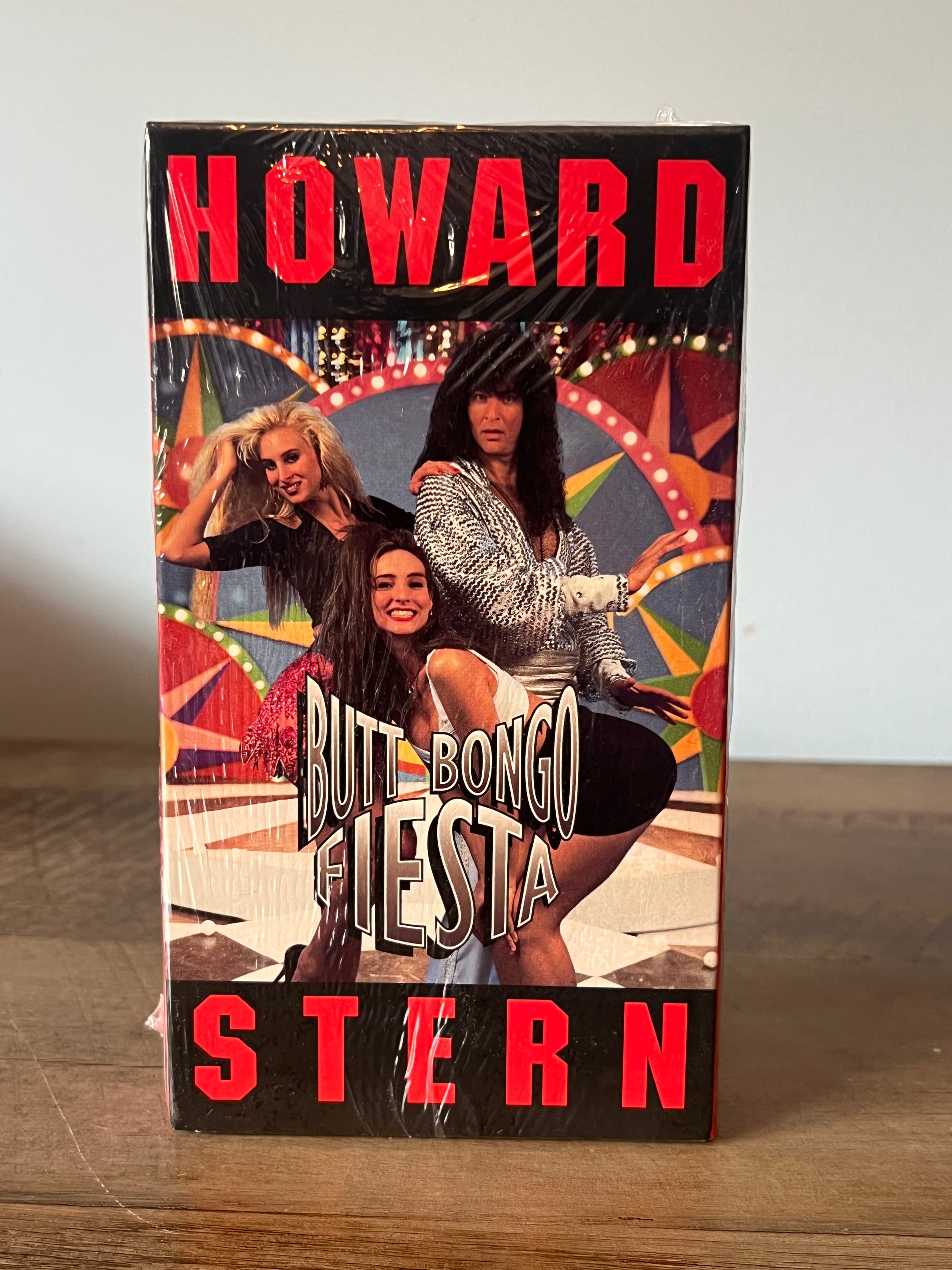 Howard Stern's Butt Bongo Fiesta [ NC-17 ]1992 VHS - NEW SEALED VHS & 3D Glasses