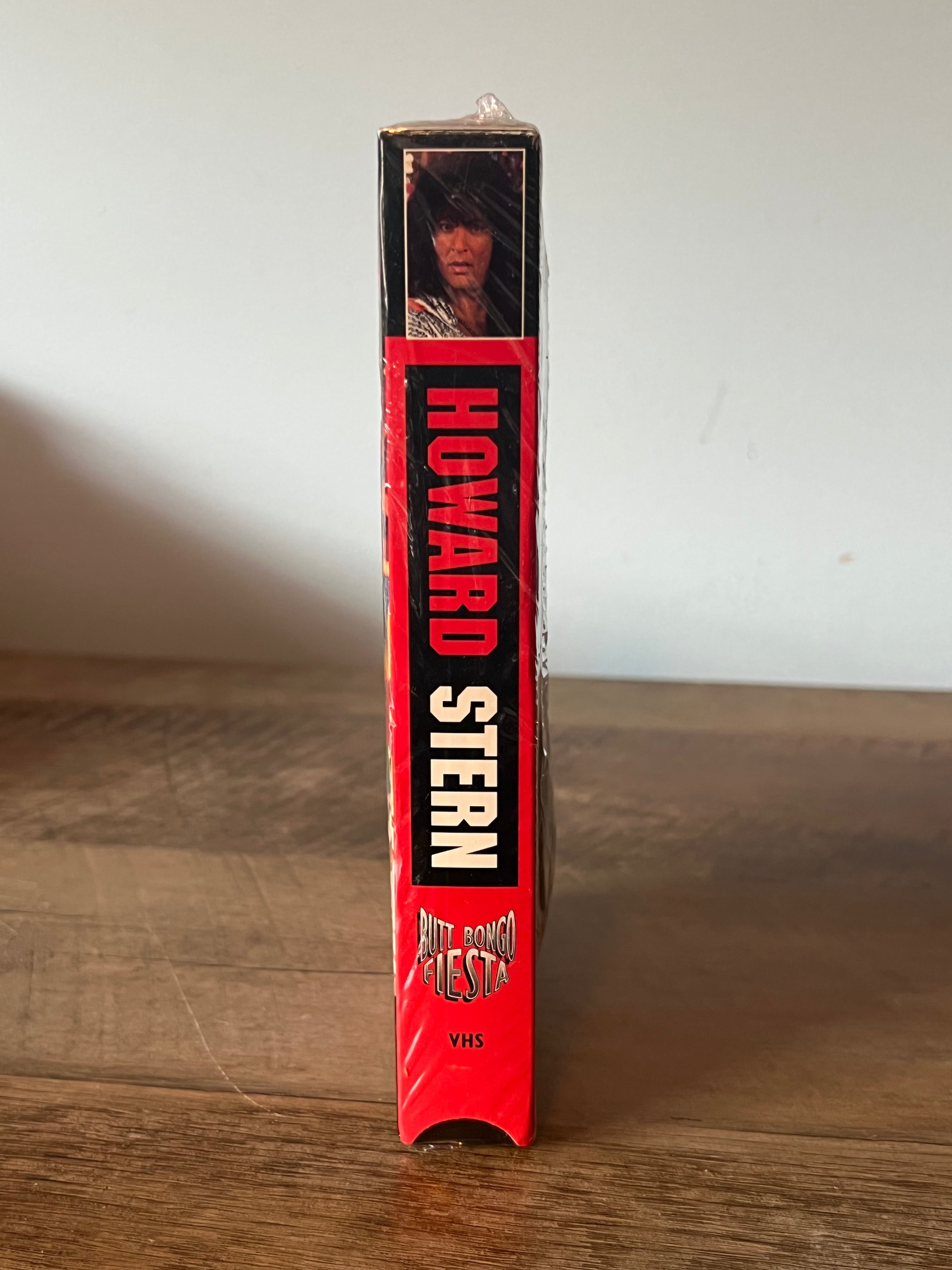 Howard Stern's Butt Bongo Fiesta [ NC-17 ]1992 VHS - NEW SEALED VHS & 3D Glasses