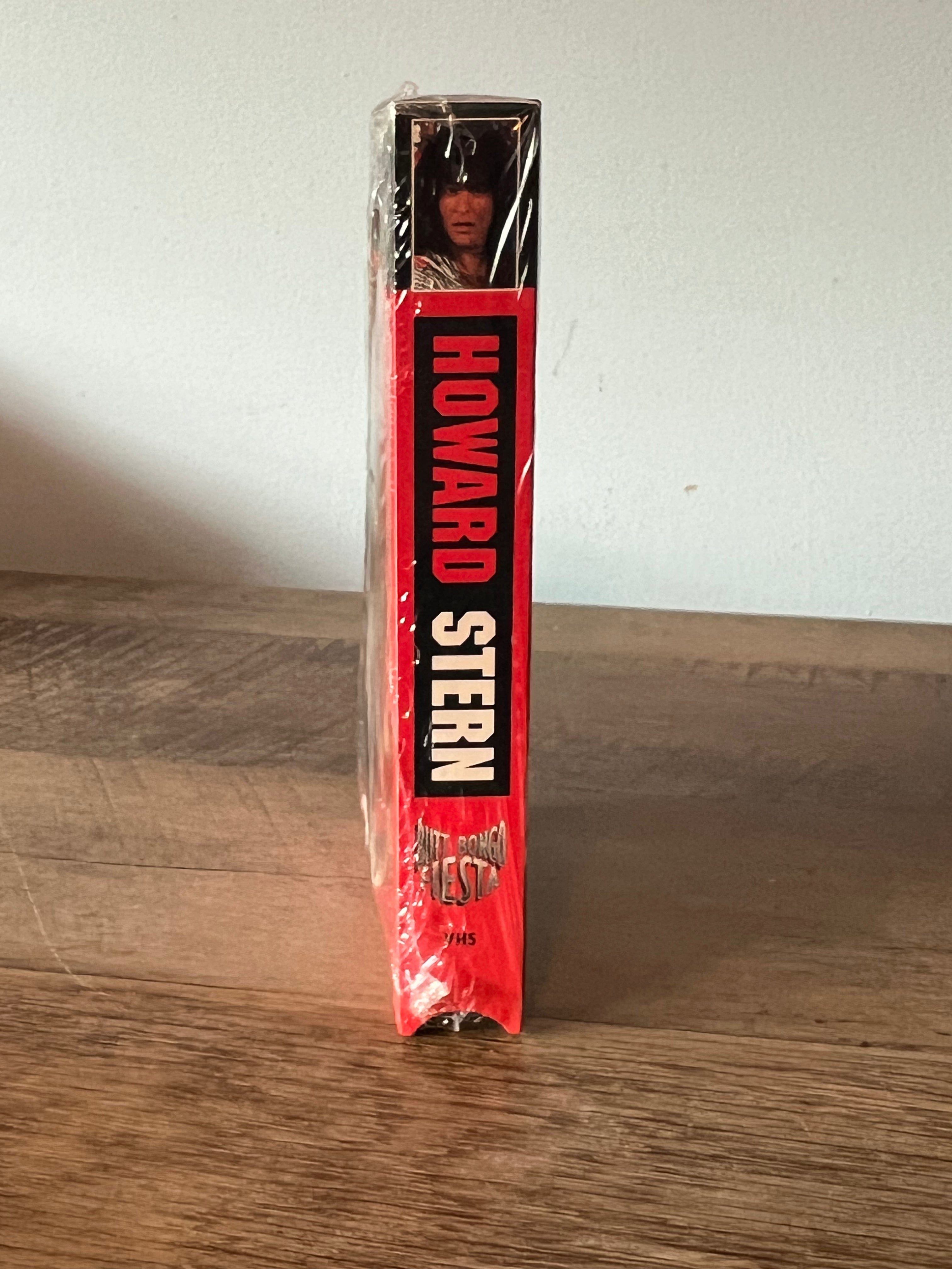 Howard Stern's Butt Bongo Fiesta [ NC-17 ]1992 VHS - NEW SEALED VHS & 3D Glasses