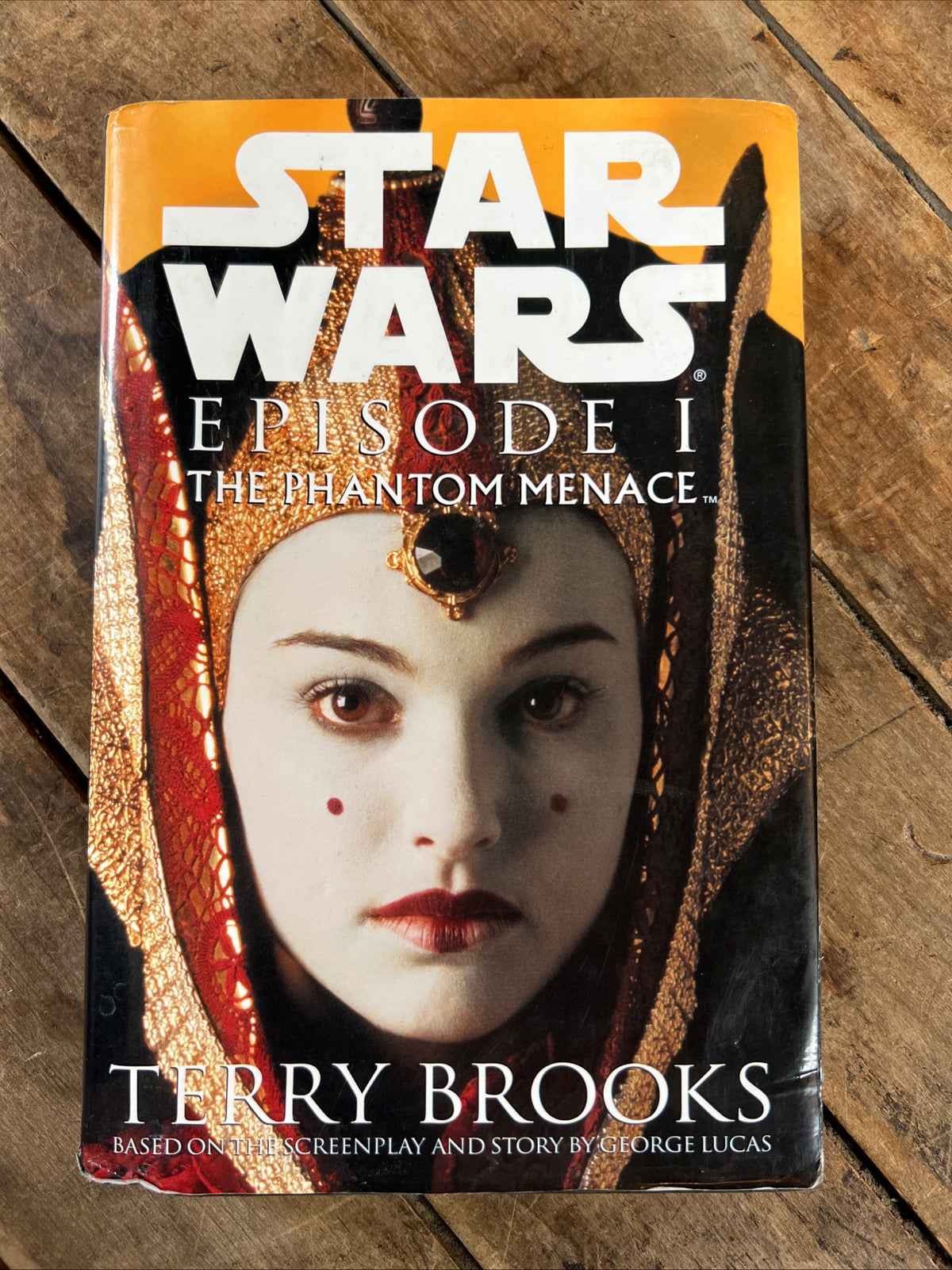 STAR WARS - Episode 1 The Phantom Menace ( 1999 Hardcover ) by Terry Brooks