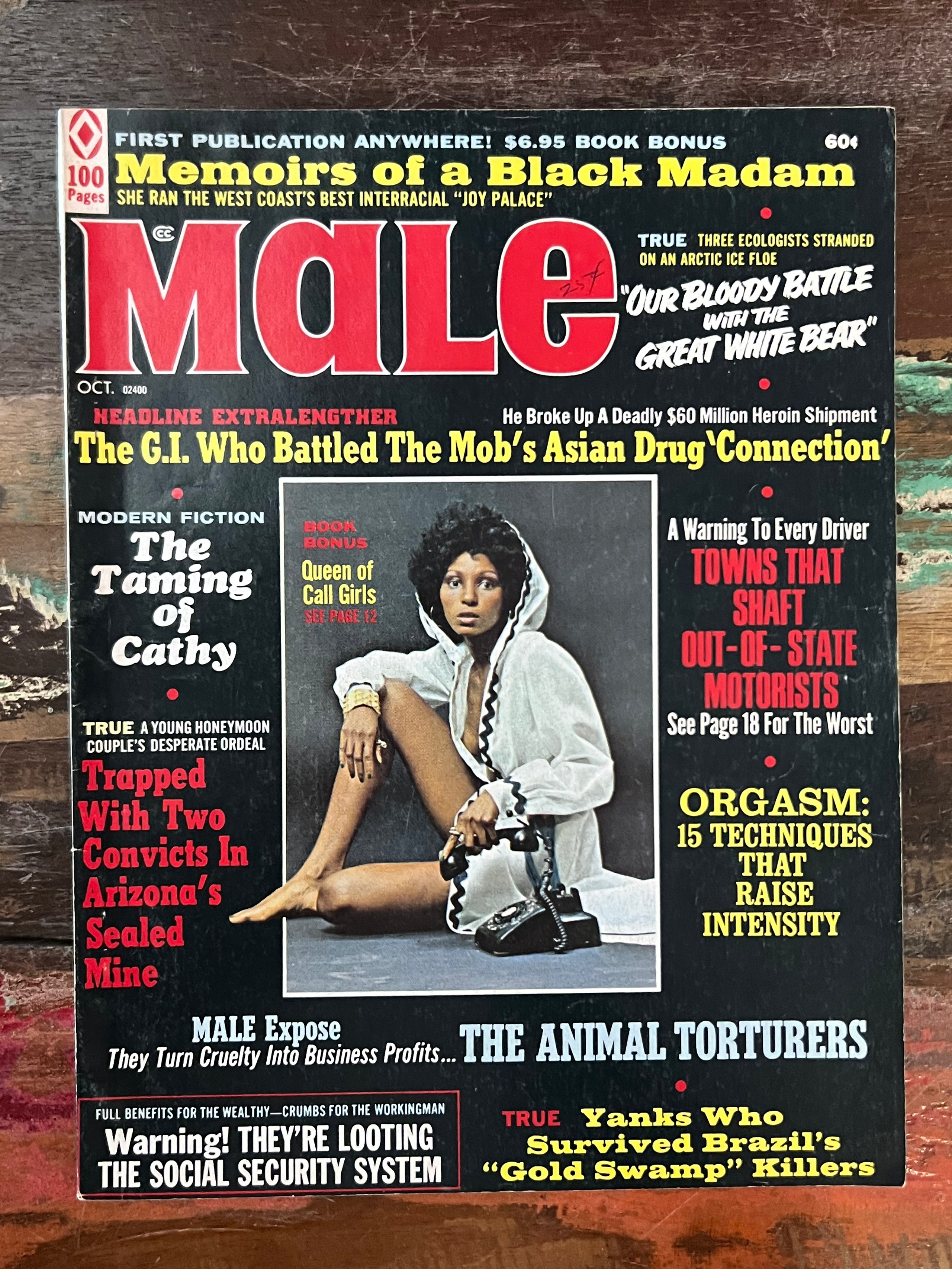 Male Magazine - October 1972 Issue