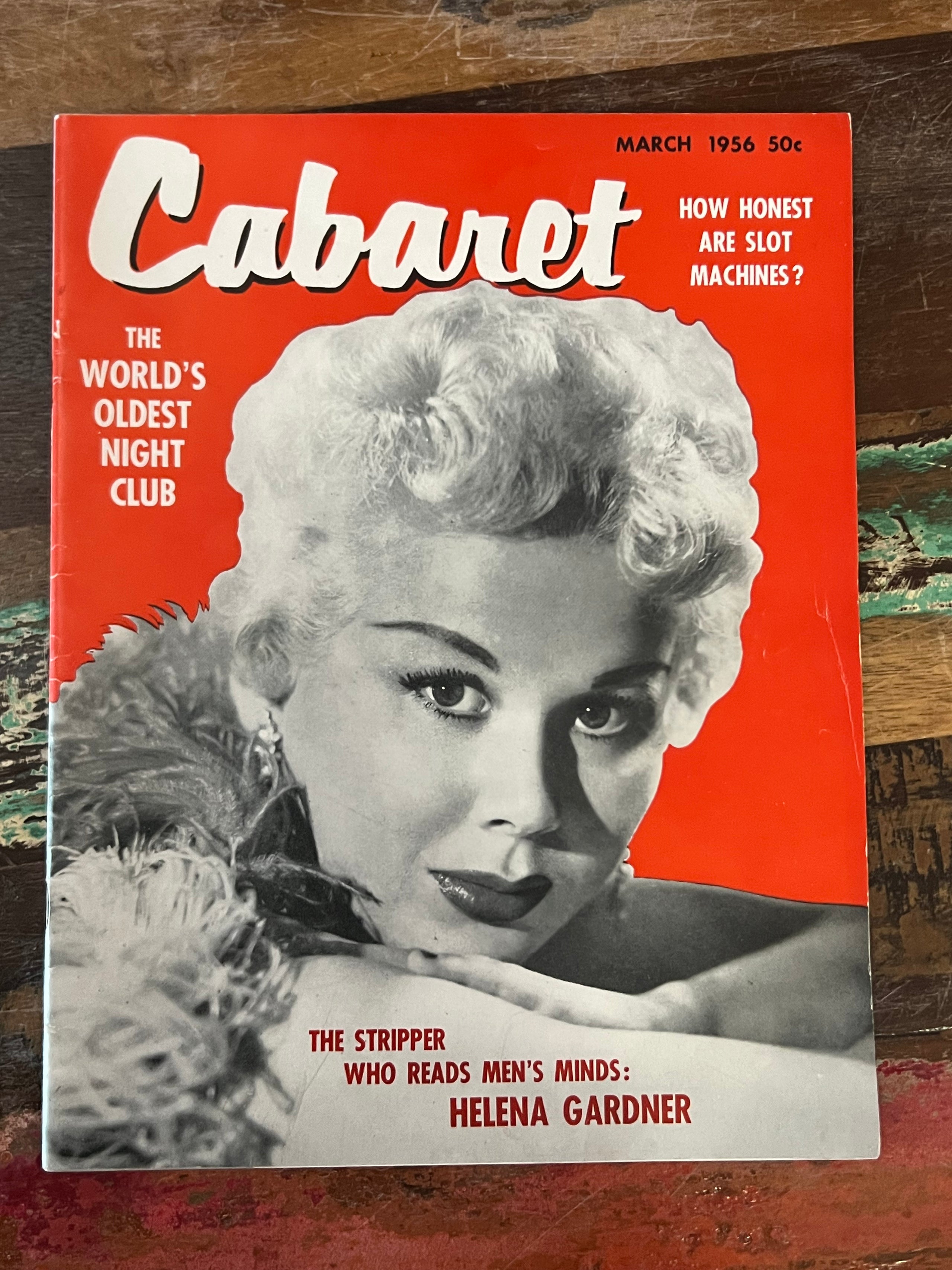 Cabaret Magazine - March 1956 Issue