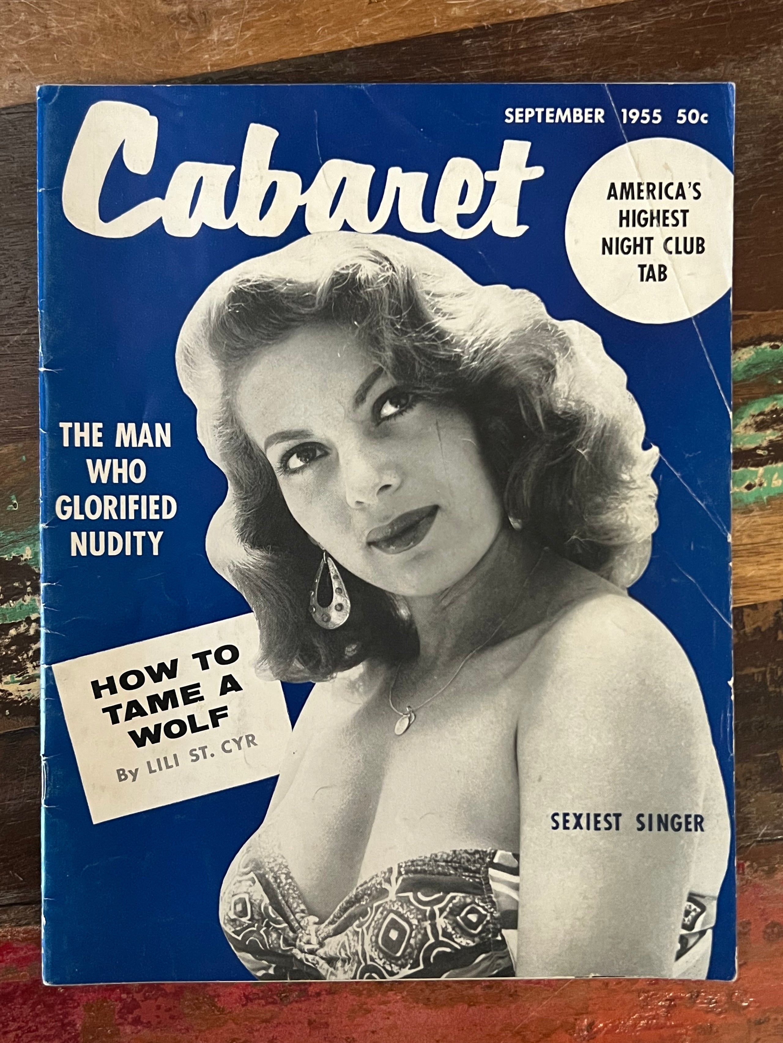 Cabaret Magazine - September 1955 Issue